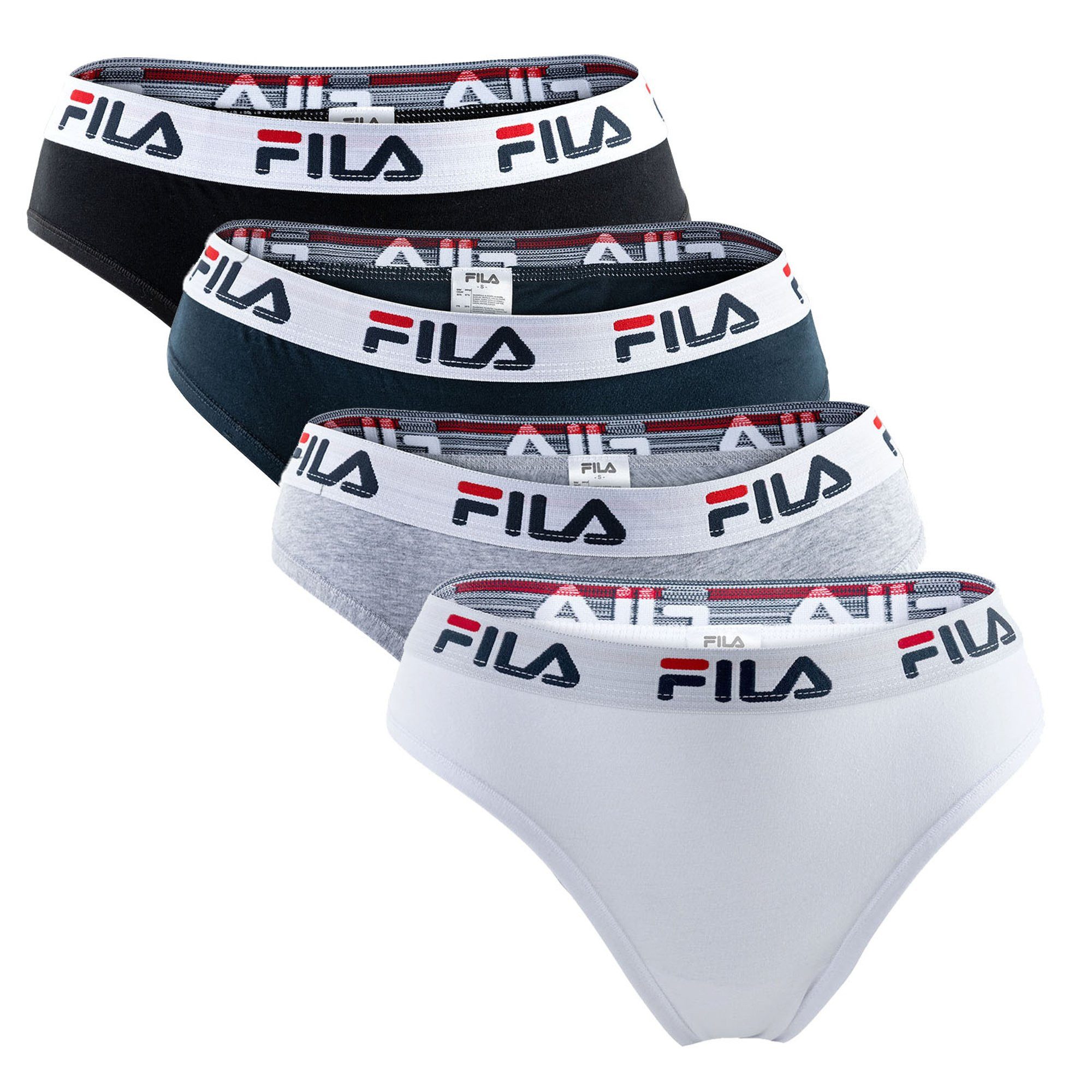 Slip Damen Slip 4er Pack Baumwolle
