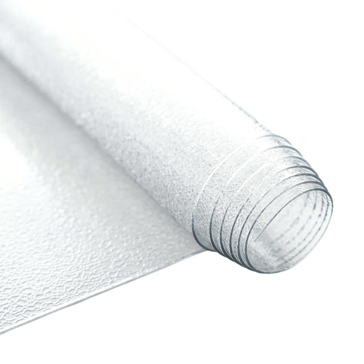 COFI 1453 Tischdecke (1-tlg), PVC Tischschutzfolie, lebensmittelgeeignet, Frostglas-Optik