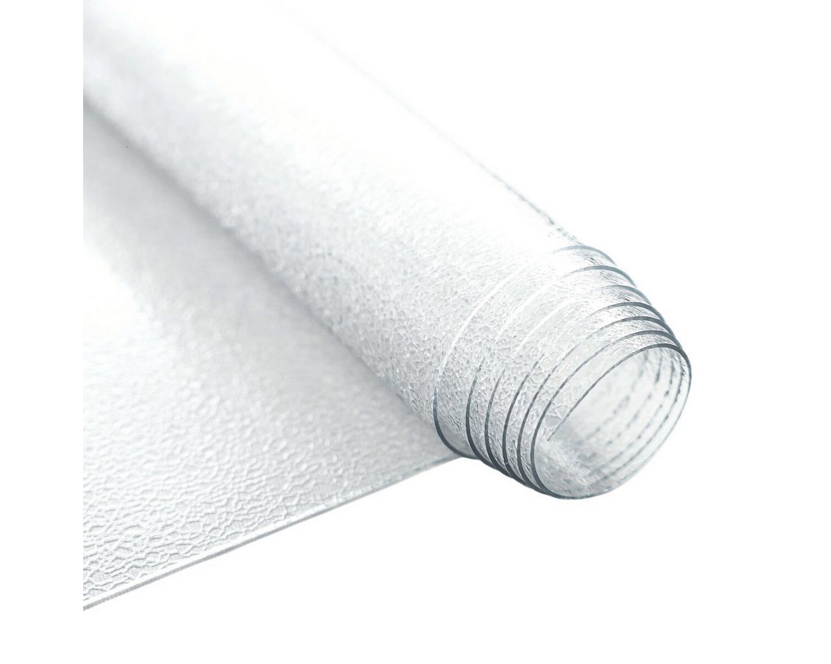 COFI 1453 Tischdecke (1-tlg), PVC Tischschutzfolie, lebensmittelgeeignet, Frostglas-Optik