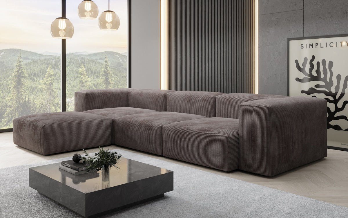 Luxusbetten24 Sofa Designer L Sofa Snug günstig online kaufen