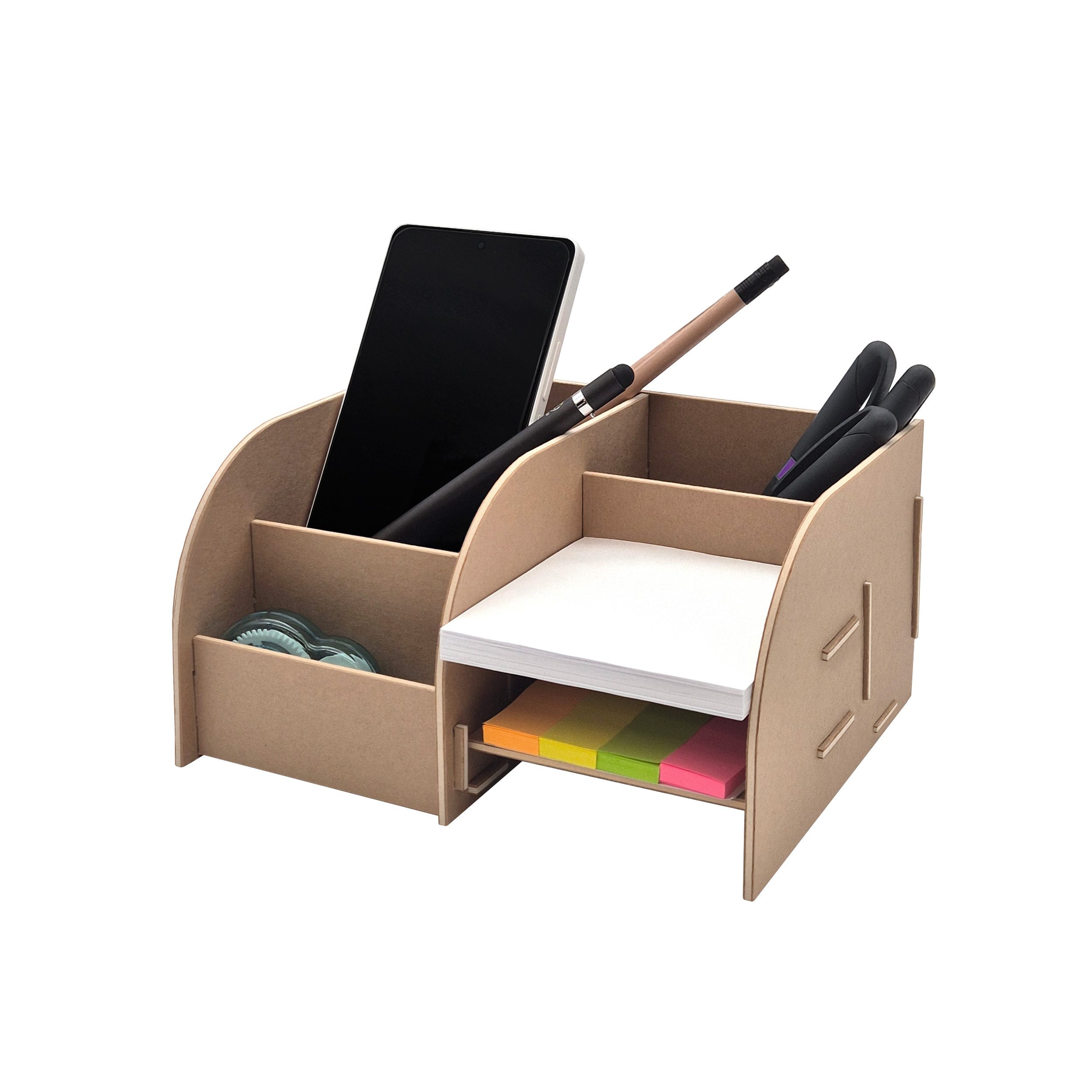 HR Direktverkauf GmbH Organizer Schreibtisch Organizer für Notizzettel und Büromaterial