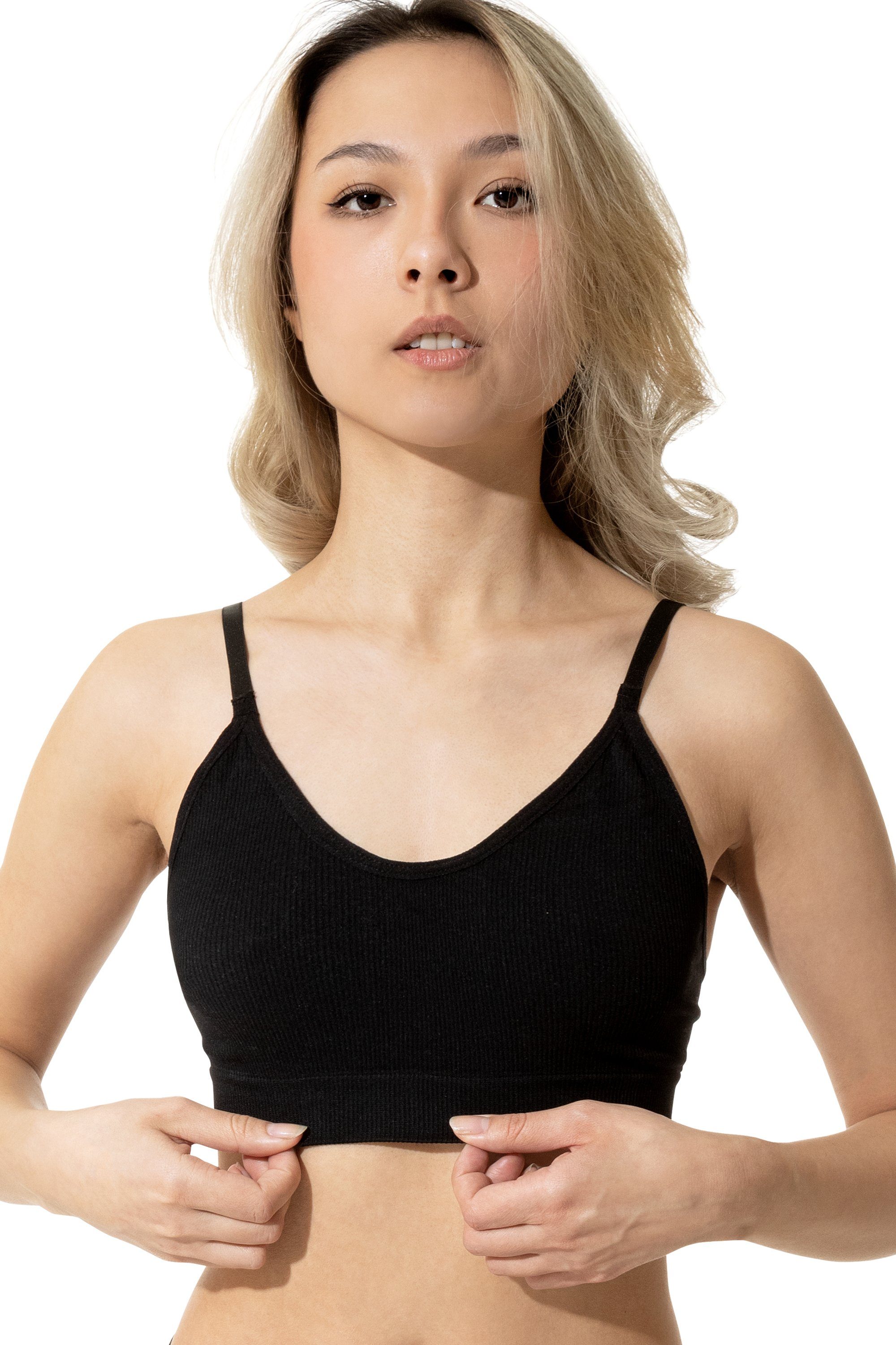 Yenita® Bustier Ribbed Collection - Bra günstig online kaufen