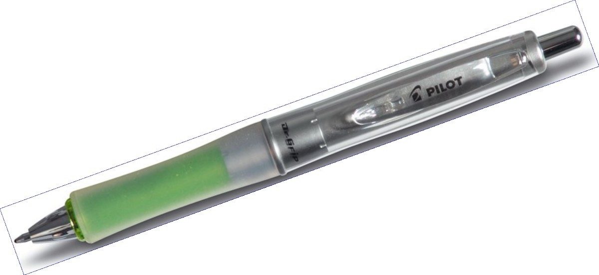 Pilot Pen Kugelschreiber Kugelschreiber Dr. Grip Equilibrium grün Packung mit 12 Stück