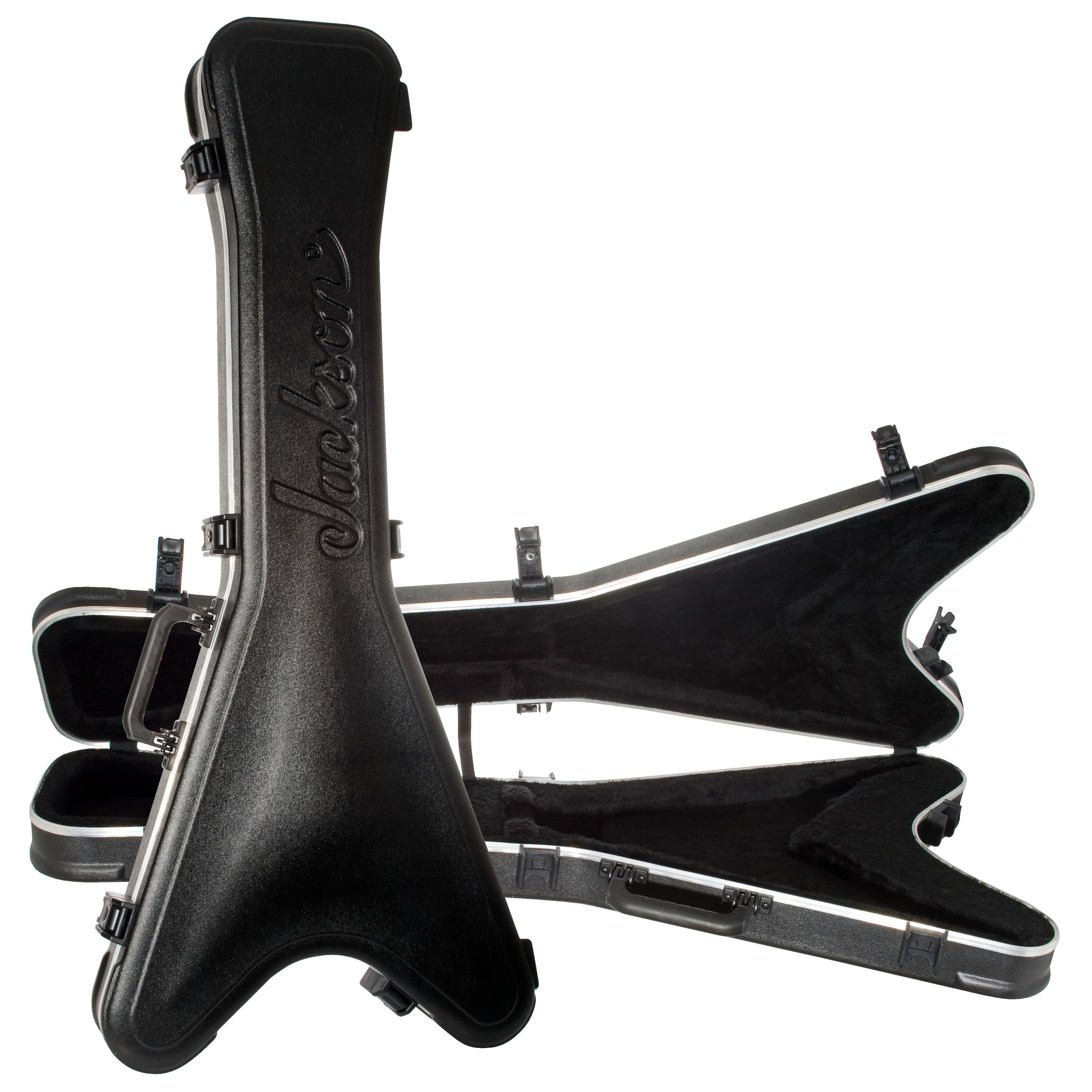Jackson E-Gitarren-Koffer, Multi-Fit Molded Case King V/Rhoads - Koffer für E-Gitarren