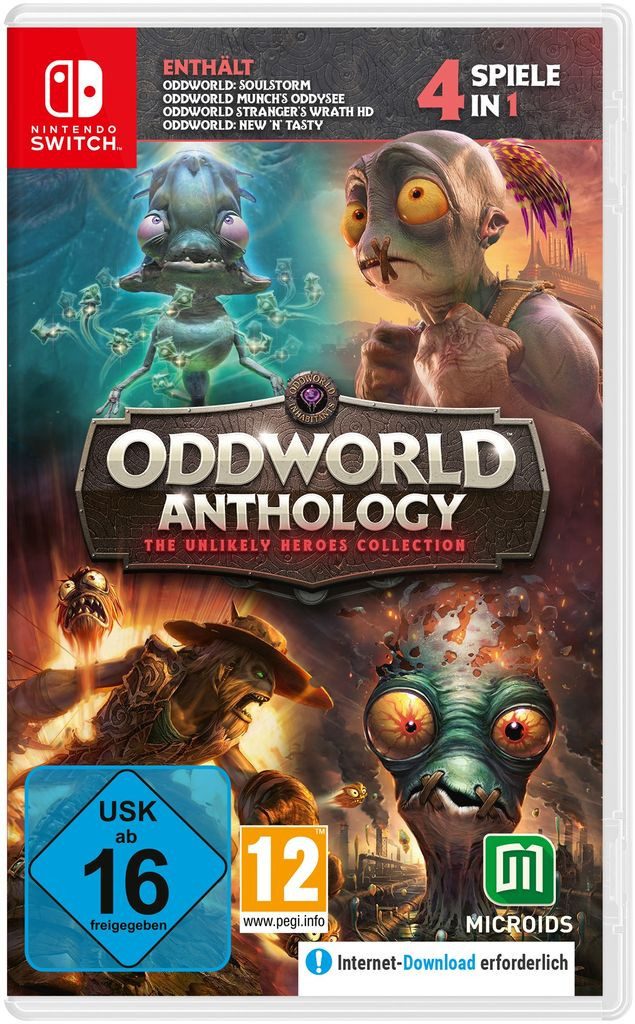 Oddworld Anthology: The Unlikely Heroes
