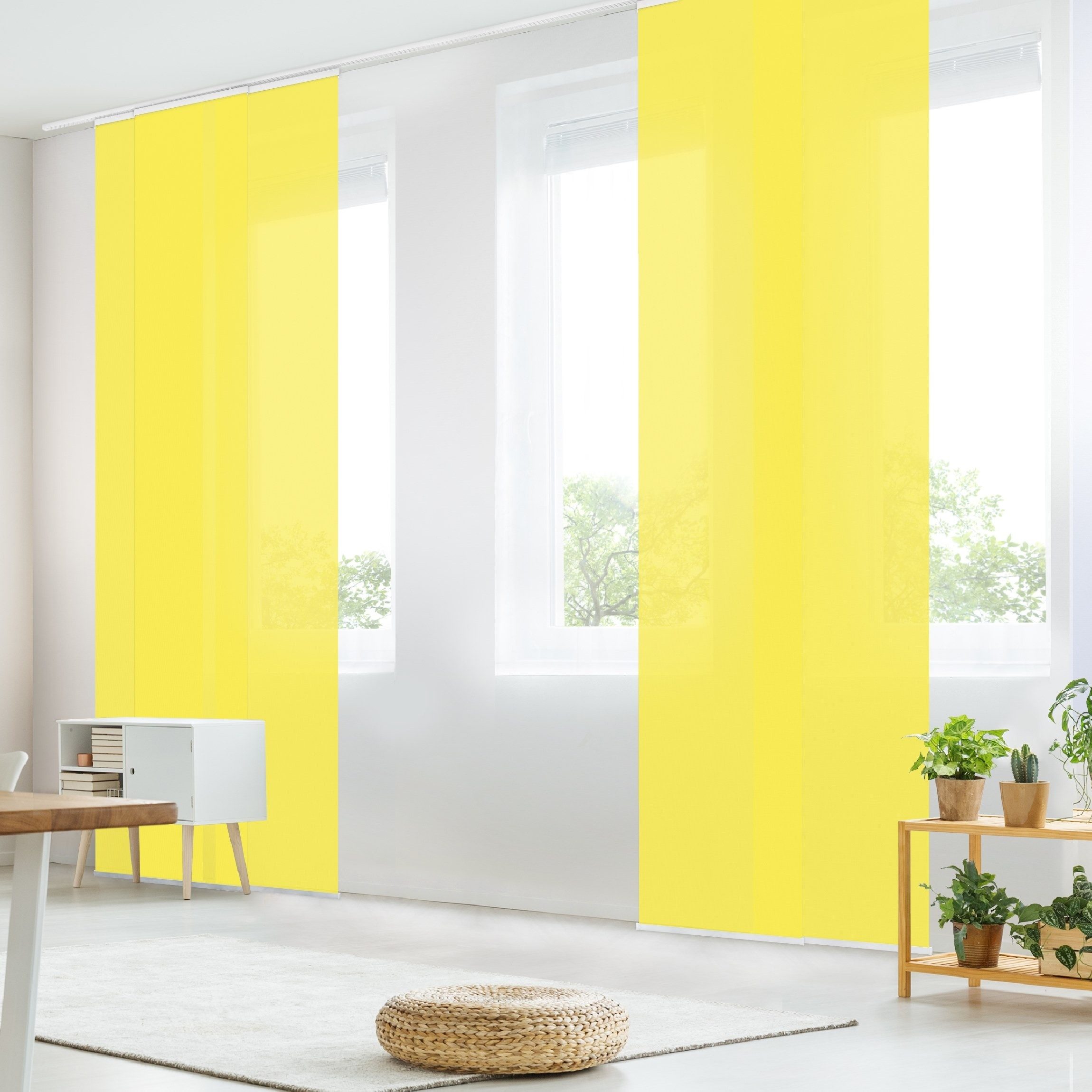 Bilderdepot24 Schiebegardine modern Flächenvorhang blickdicht Colour günstig online kaufen