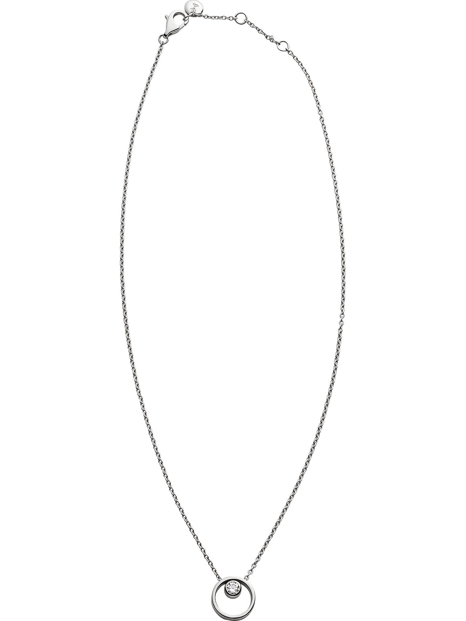SKAGEN Edelstahlkette Skagen Damen-Kette Edelstahl Glasstein