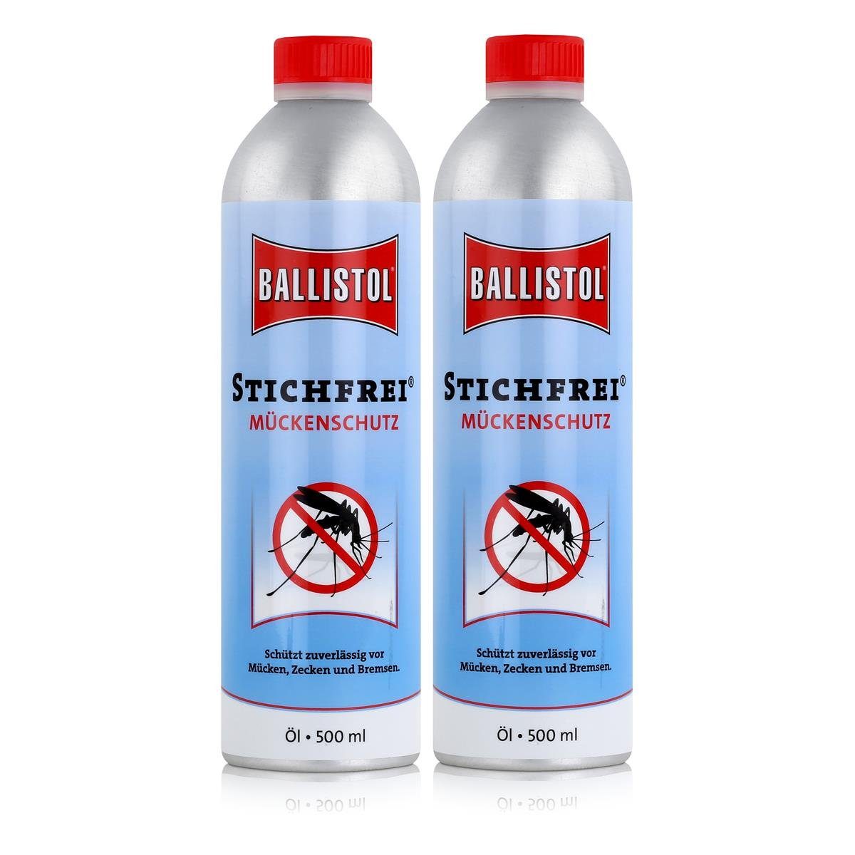 Ballistol Insektenspray Ballistol Stichfrei Öl 500ml Schützt gegen