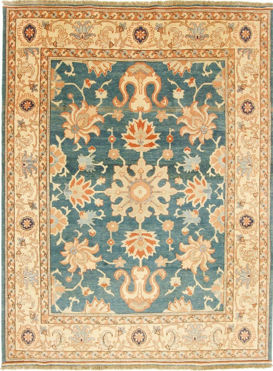 Orientteppich Isfahan Modern 209x285 Handgeknüpfter Orientteppich / Perserteppich, Nain Trading, rechteckig, Höhe: 8 mm