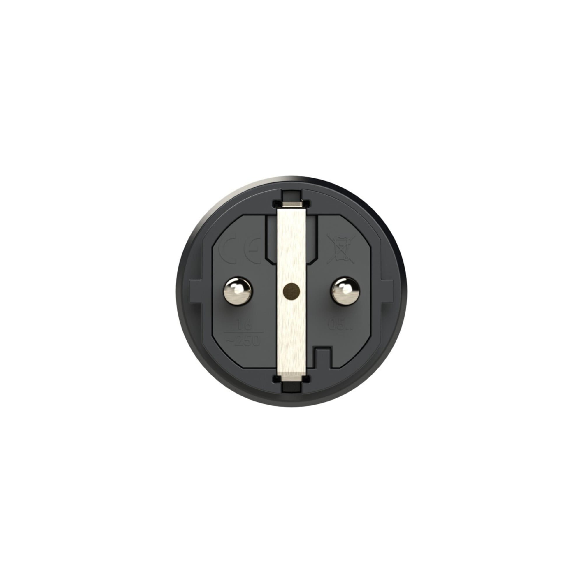 PCE Stromerzeuger PCE Schutzkontaktstecker IP54 Vollgummi 16A / 250V AC / 3p (2P+E)