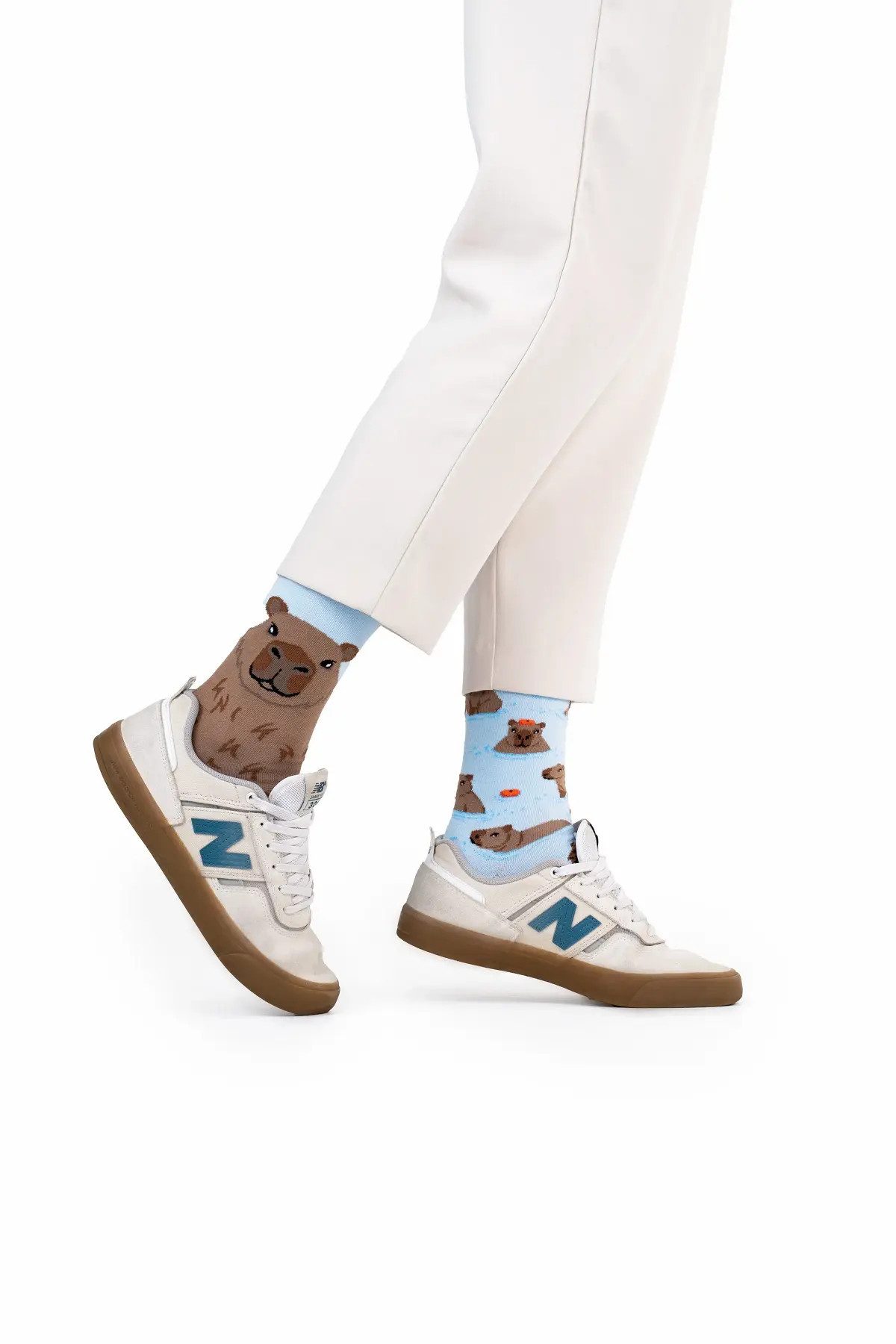 Many Mornings Freizeitsocken Many Mornings Socken Capybara (1 Paar, 1-Paar, 1 Paar) immer ein dismatching Paar