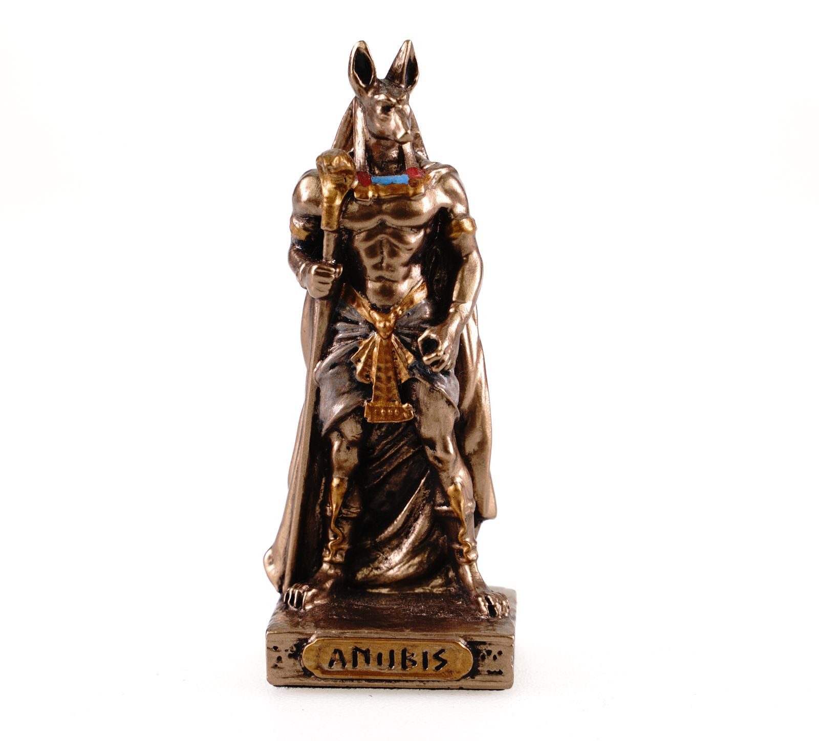 Dekofigur Miniatur Dekofigur Ägyptischer Gott Anubis by Veronese 9cm Statue