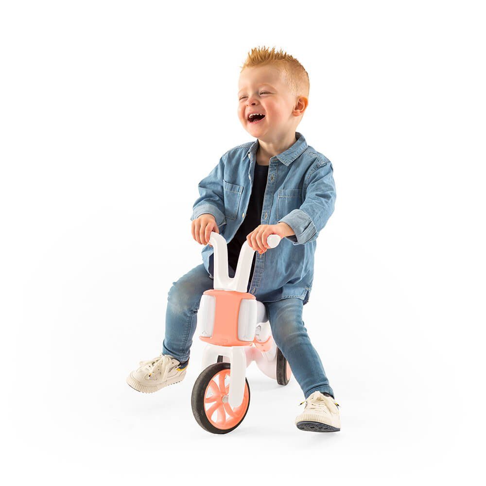 Chillafish Rutscher + Chillafish Edition Balance Bike Flamingo 2in1 Rutscher Matte Bunzi