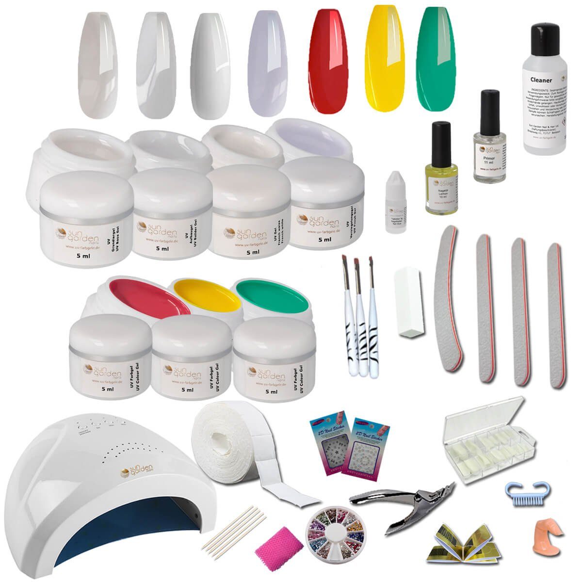 Nagellack-Set Starterset Nail - Maryland - UV Gel Set