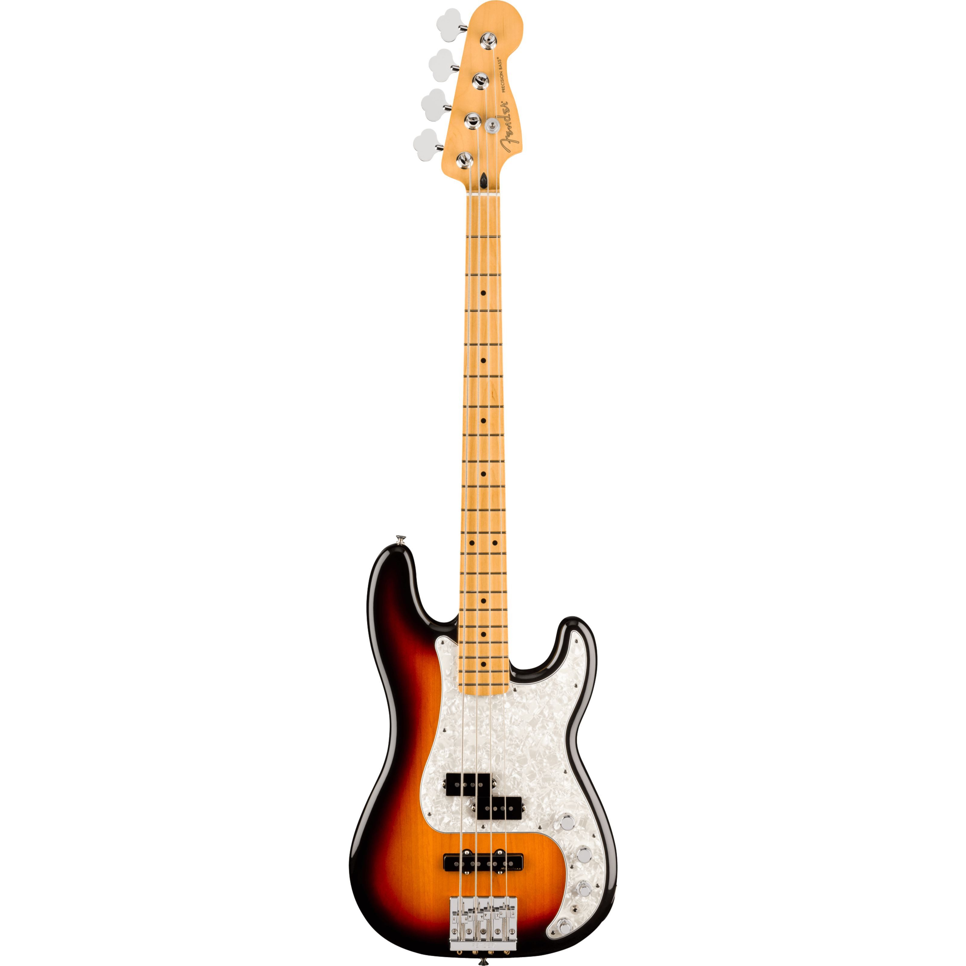 Fender E-Bass, E-Bässe, 4-Saiter E-Bässe, Player II Modified Precision Bass MN 3-Tone Sunburst - E-Bass