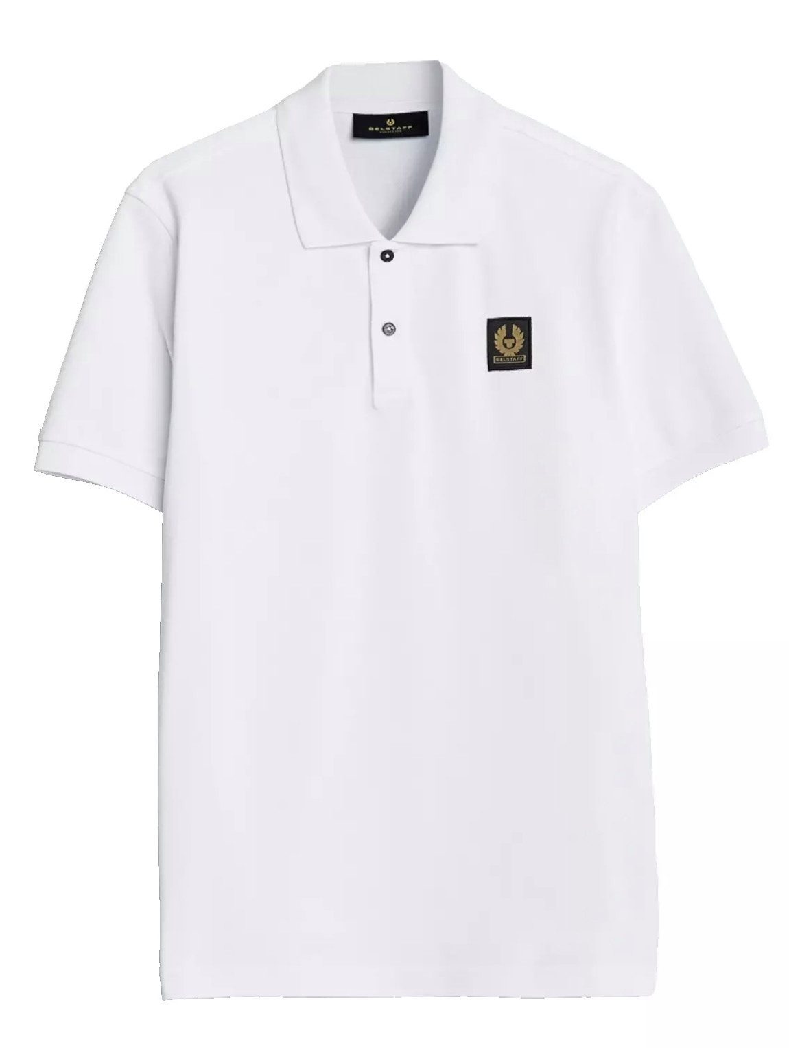 Belstaff Poloshirt Herren Retro Patch Regular Comfort Fit Baumwollpiqué Ges günstig online kaufen