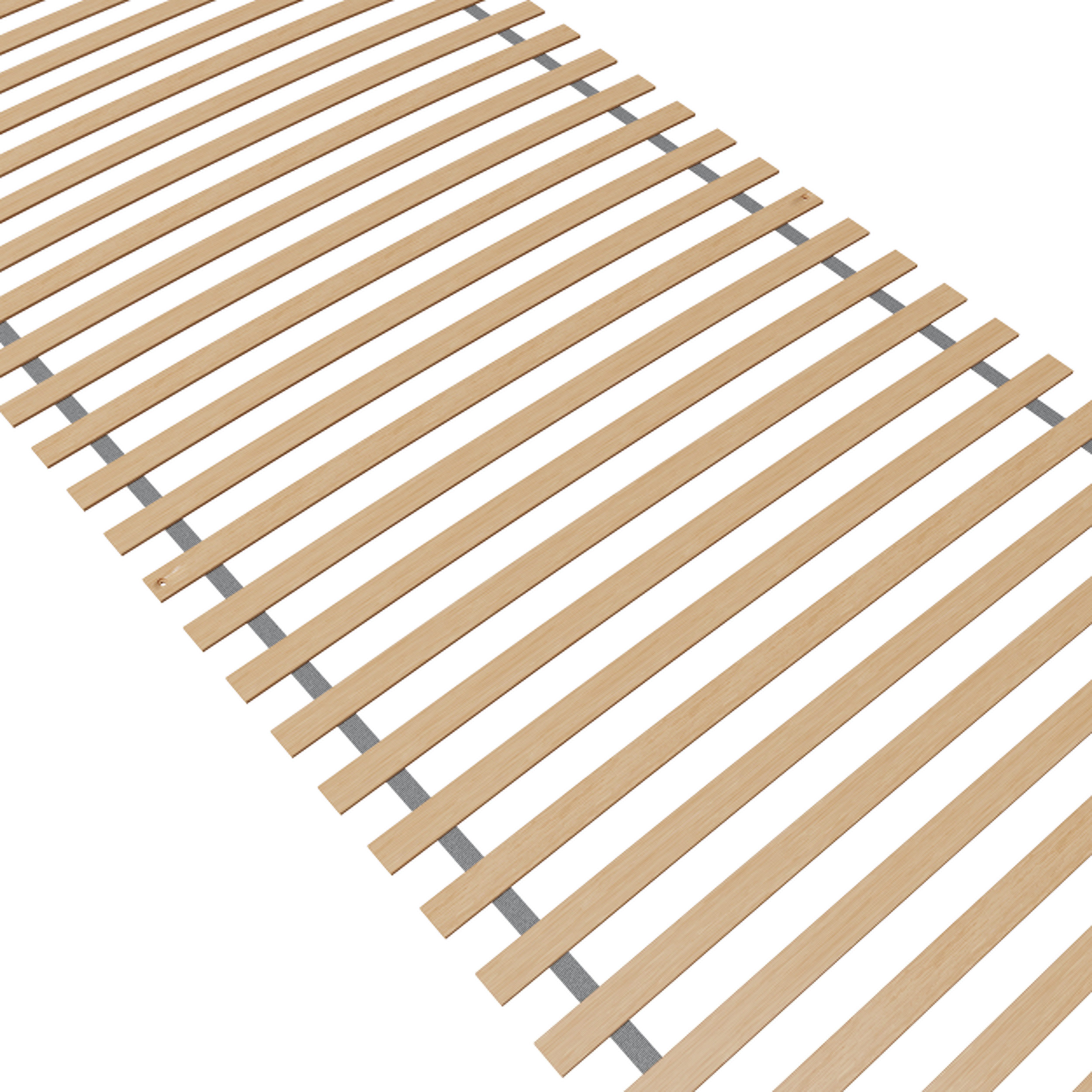 Lattenrost 28 Leisten, Beco, Lattenrost 200x200 cm, bestehend aus 2x Lattenrost 100x200 cm, hergestellt in Deutschland, Rollrost Quick