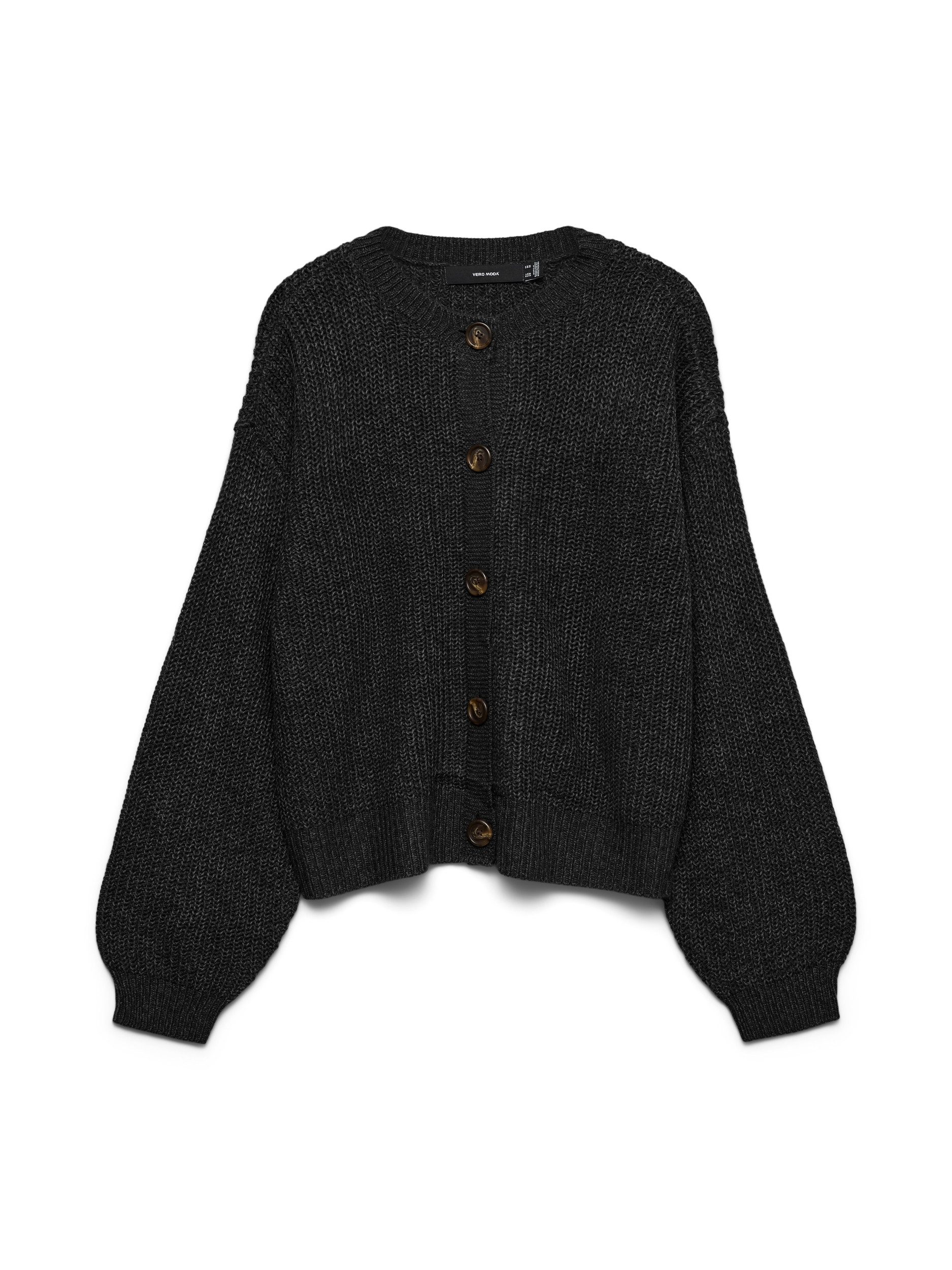 Vero Moda Strickjacke VMLEA LS O-NECK CARDIGAN NOOS