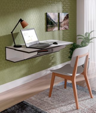 FORTE Regal-Schreibtisch Multifunktional, ideal für das Home Office
