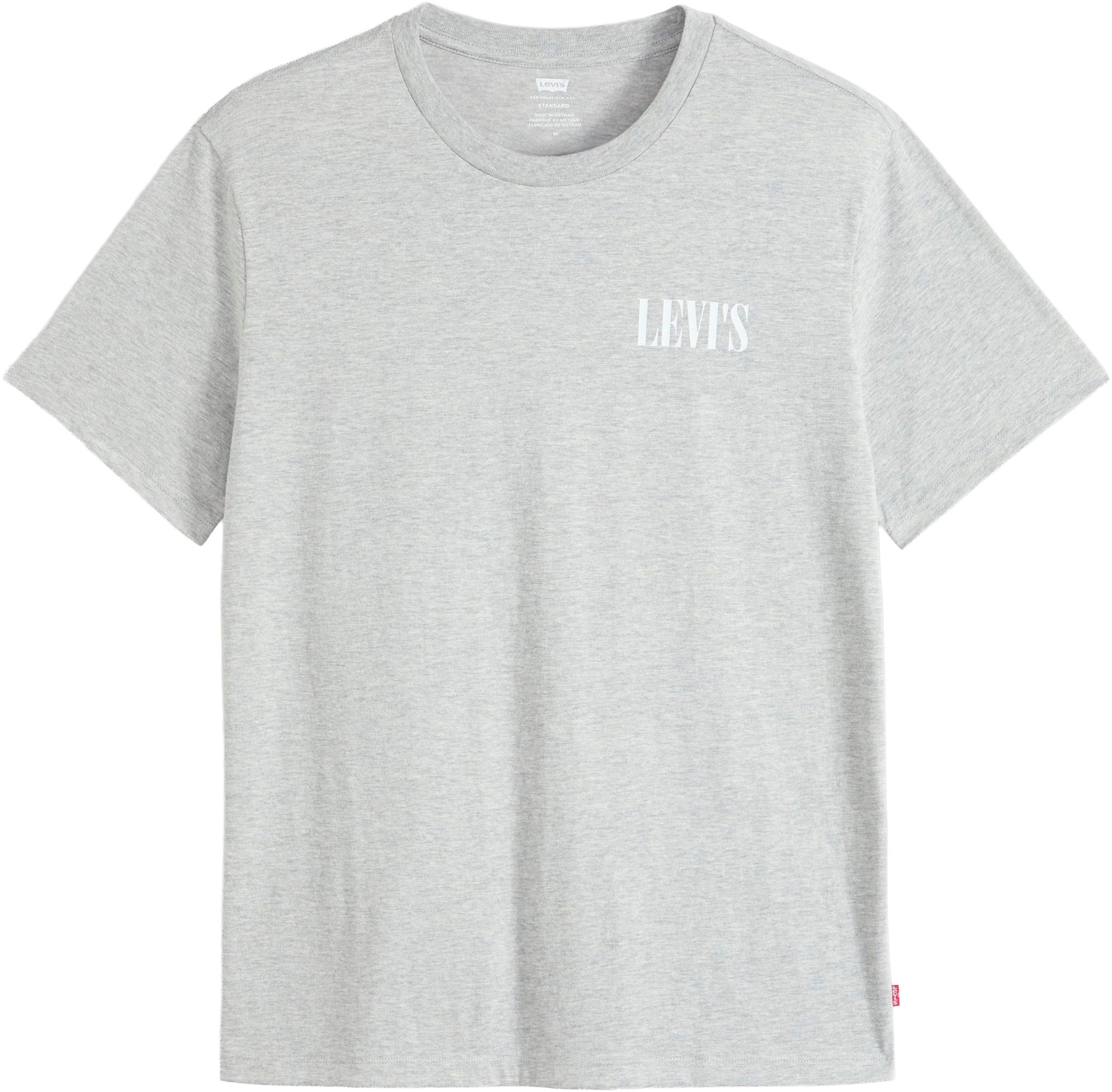 Levi's® T-Shirt GRAPHIC CREWNECK TEE Melierter Feinstrick, pflegeleichter Materialmix – Bild 5 von 5