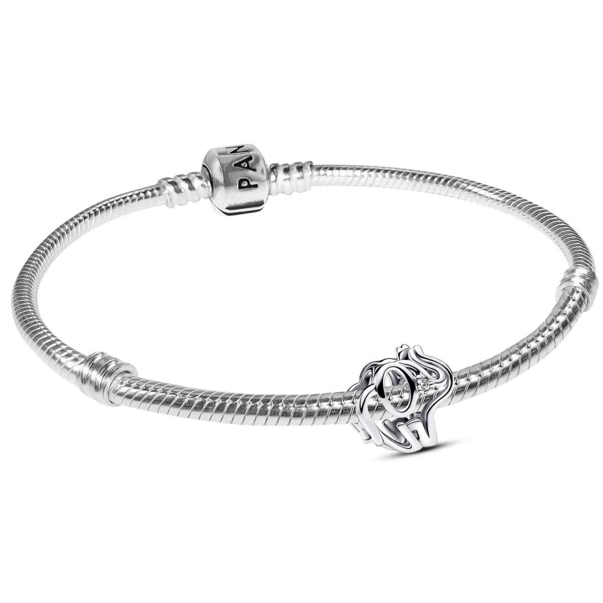 Pandora Silberarmband 68294, für Damen Starterset Elefant Silber