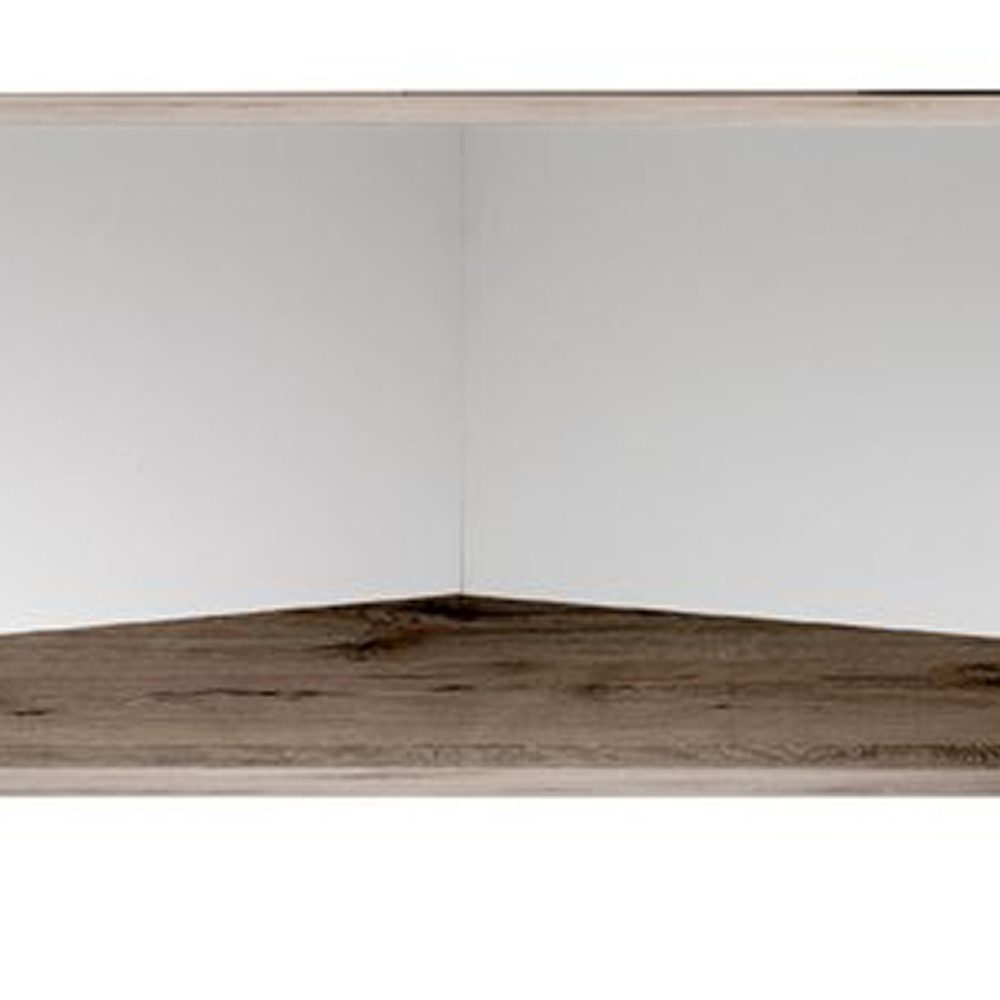 Lomadox Aufsatzschrank SELAWIK-166 für Eckkleiderschrank, Eiche