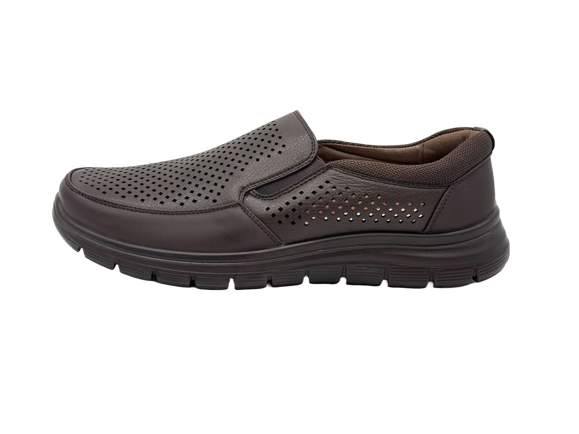 Atmungsaktive Herren Slipper Halbschuhe Mokassin