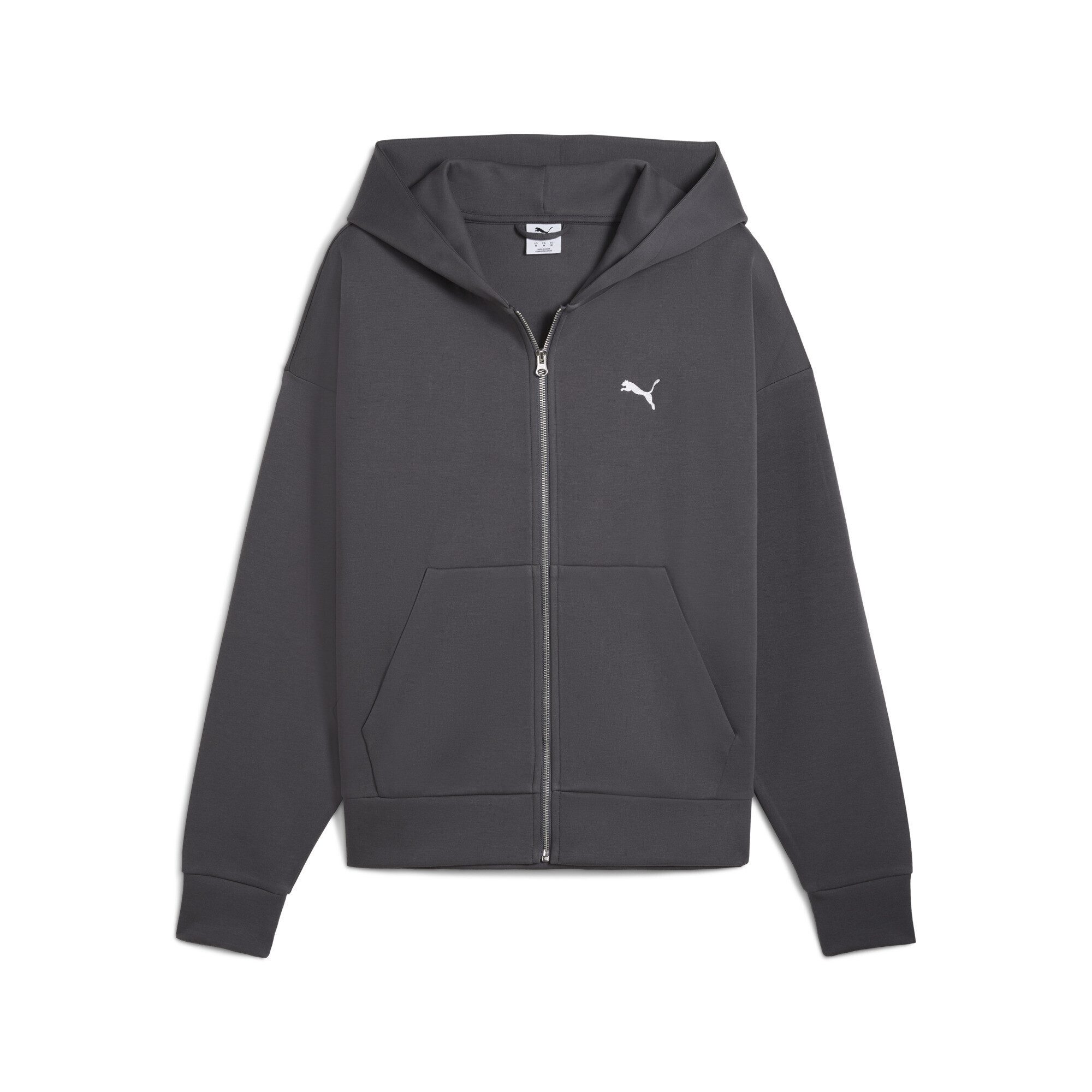 PUMA Sweatjacke Wardrobe Essentials Boxy Kapuzenjacke Herren günstig online kaufen