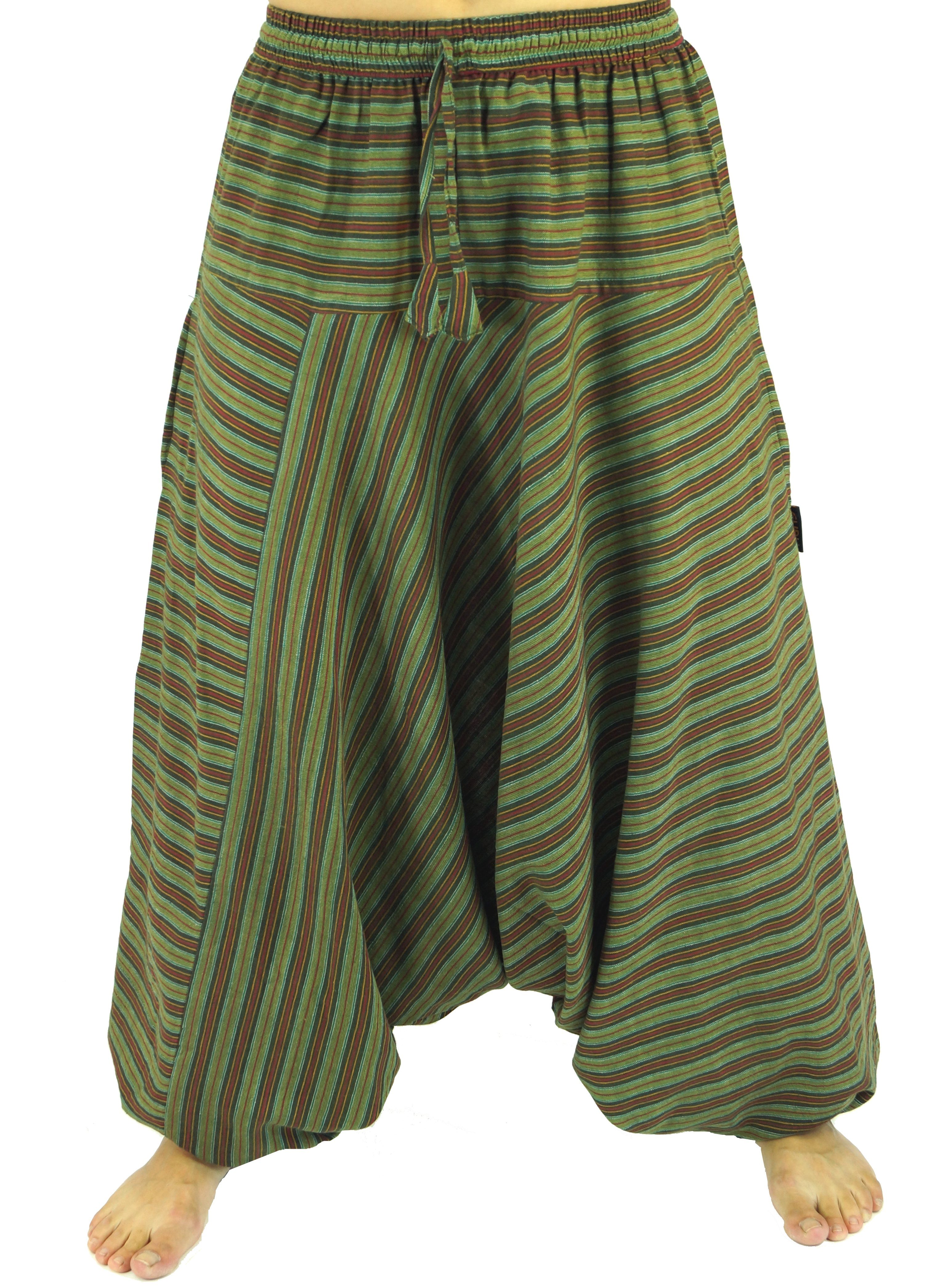 Guru-Shop Relaxhose Haremshose, Pluderhose, Pumphose, Aladinhose.. Ethno Style, alternative Bekleidung