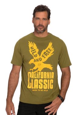 JP1880 T-Shirt T-Shirts 2er-Pack Halbarm Outlaw Print Rundhals