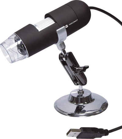 TOOLCRAFT »TOOLCRAFT USB Mikroskop 2 Megapixel Digitale Vergrößerung (max): 20« Labormikroskop