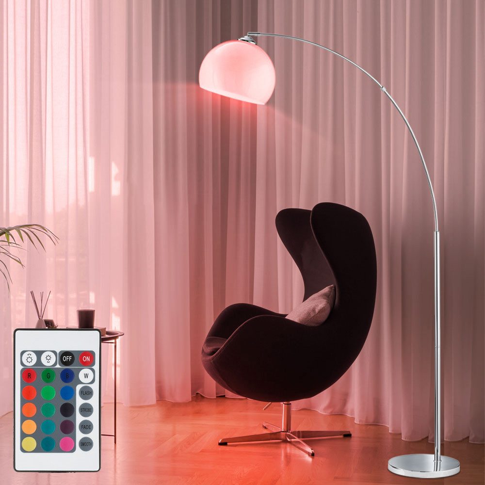 Reality Leuchten LED Stehlampe, Leuchtmittel inklusive, Warmweiß, Farbwechs günstig online kaufen
