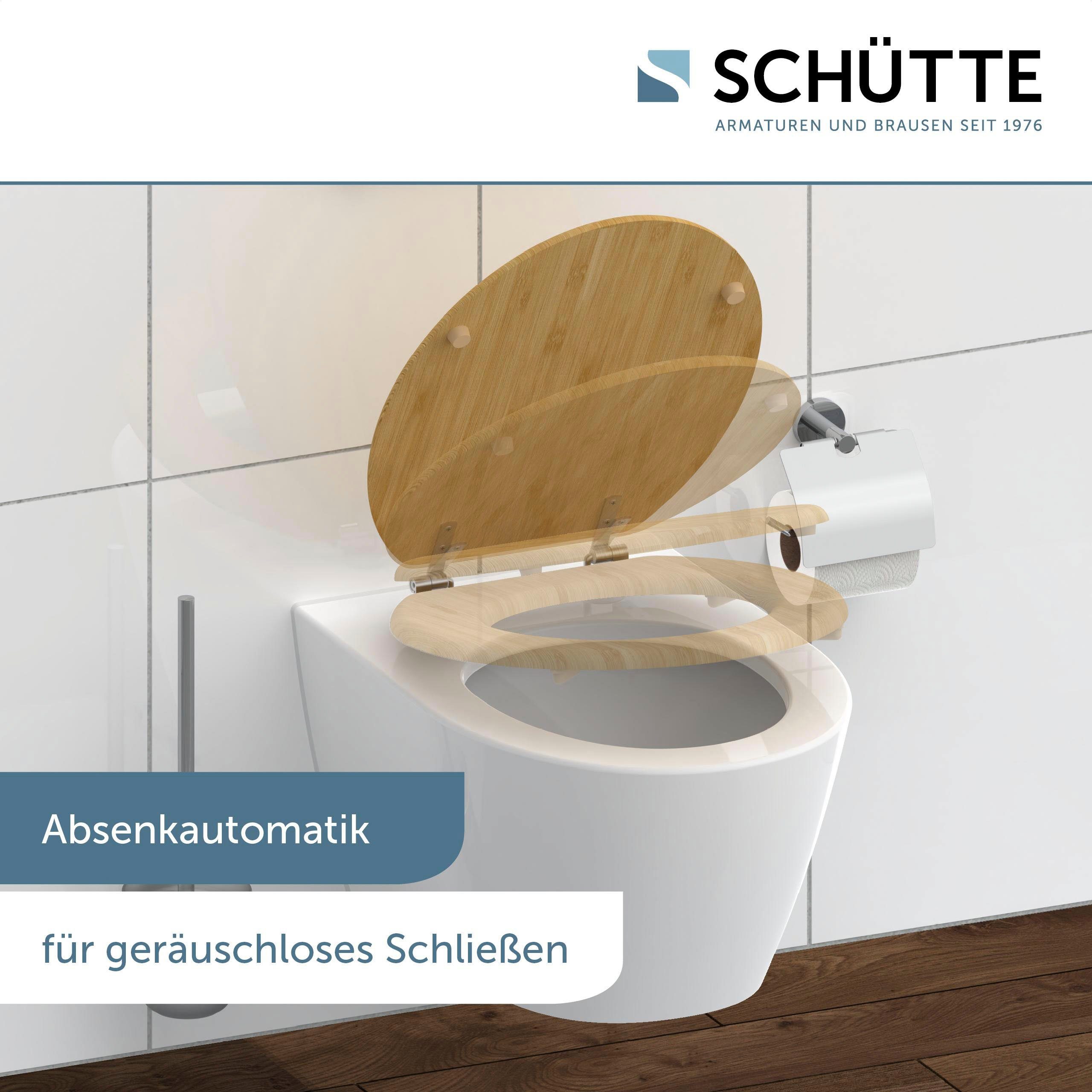 Schütte WC-Sitz Bambus (1-St), bruchsicher und günstig online kaufen