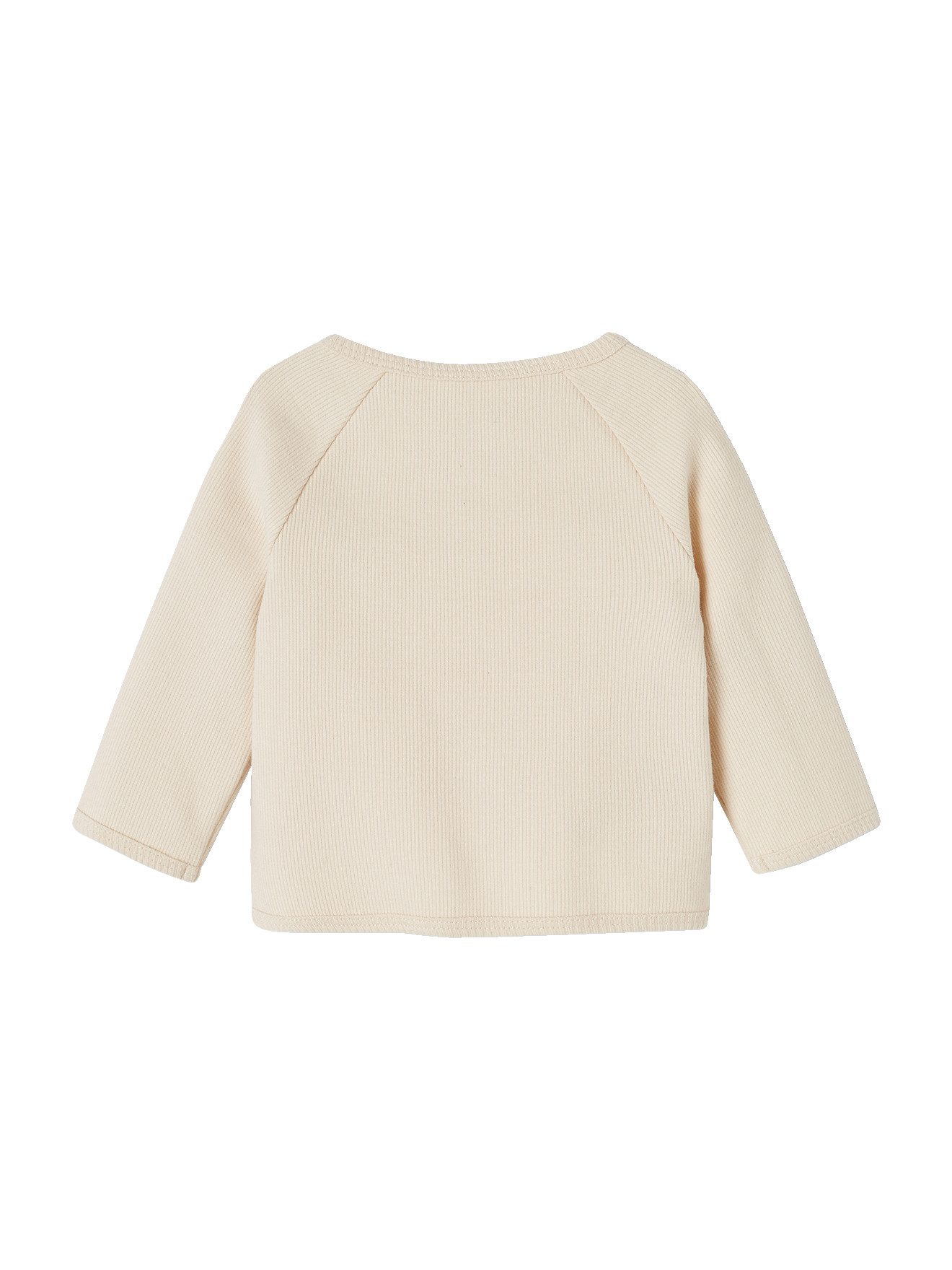vertbaudet Langarmshirt Baby Wickeljacke aus Ripp – Bild 2 von 4