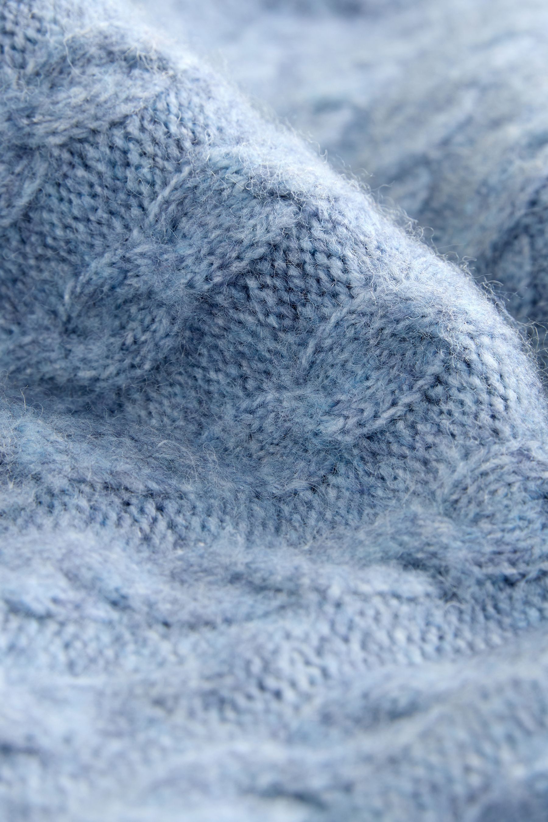 Next Minikleid Skater-Minikleid mit Zopfmuster und Wollanteil (1-tlg) günstig online kaufen