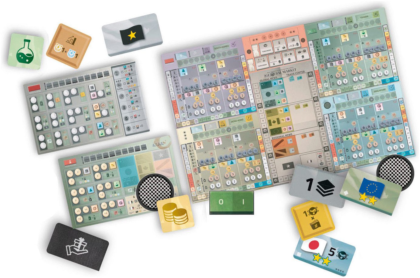 PYTHAGORAS Spiel Asian Tigers, Strategiespiel