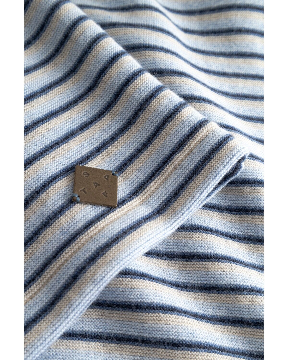 Stapf Strickpullover Langarm-Poloshirt Neidi