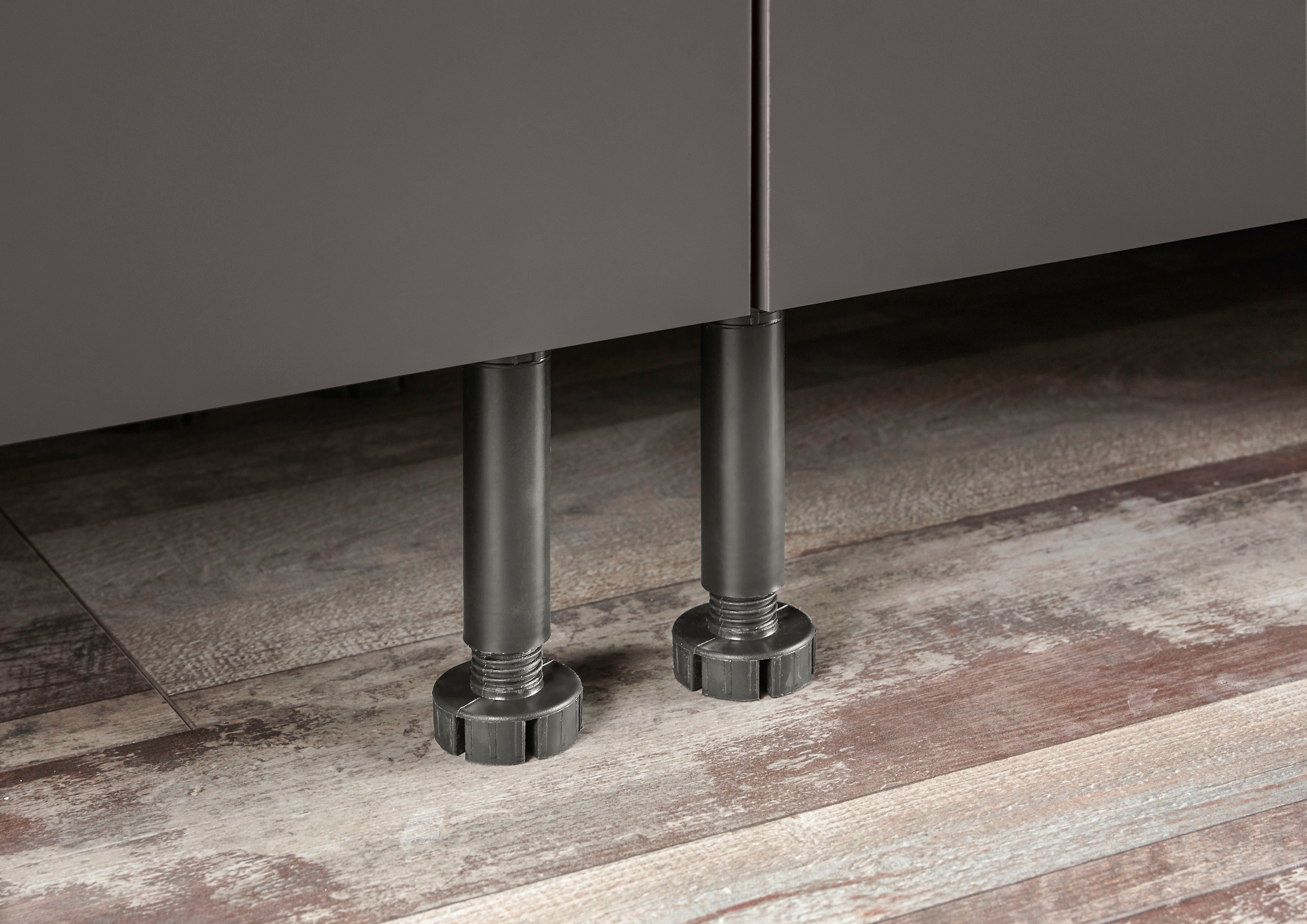 RESPEKTA Küchenzeile Safado aus der Serie Marleen, Breite 370 cm, mit Soft-Close, in exklusiver Konfiguration für OTTO