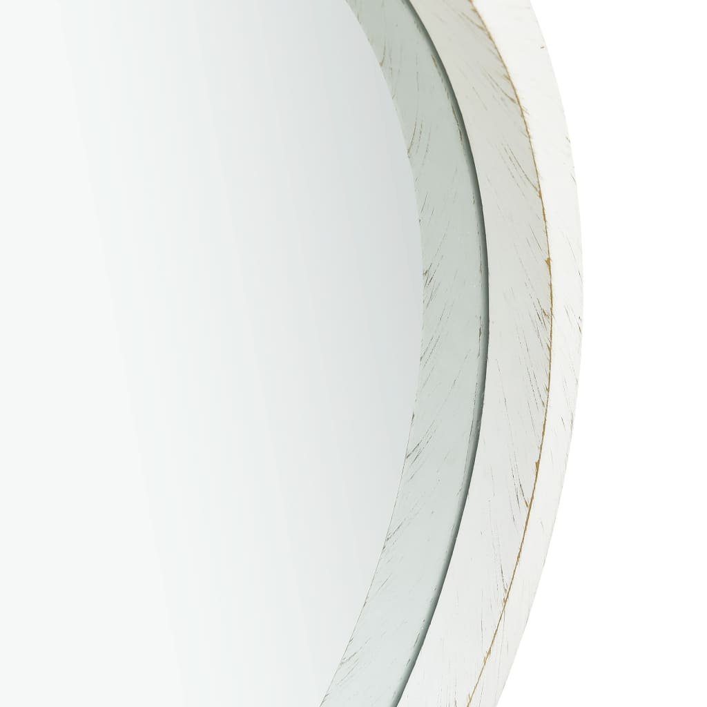 40 mit cm Wandspiegel furnicato Gürtel Weiß