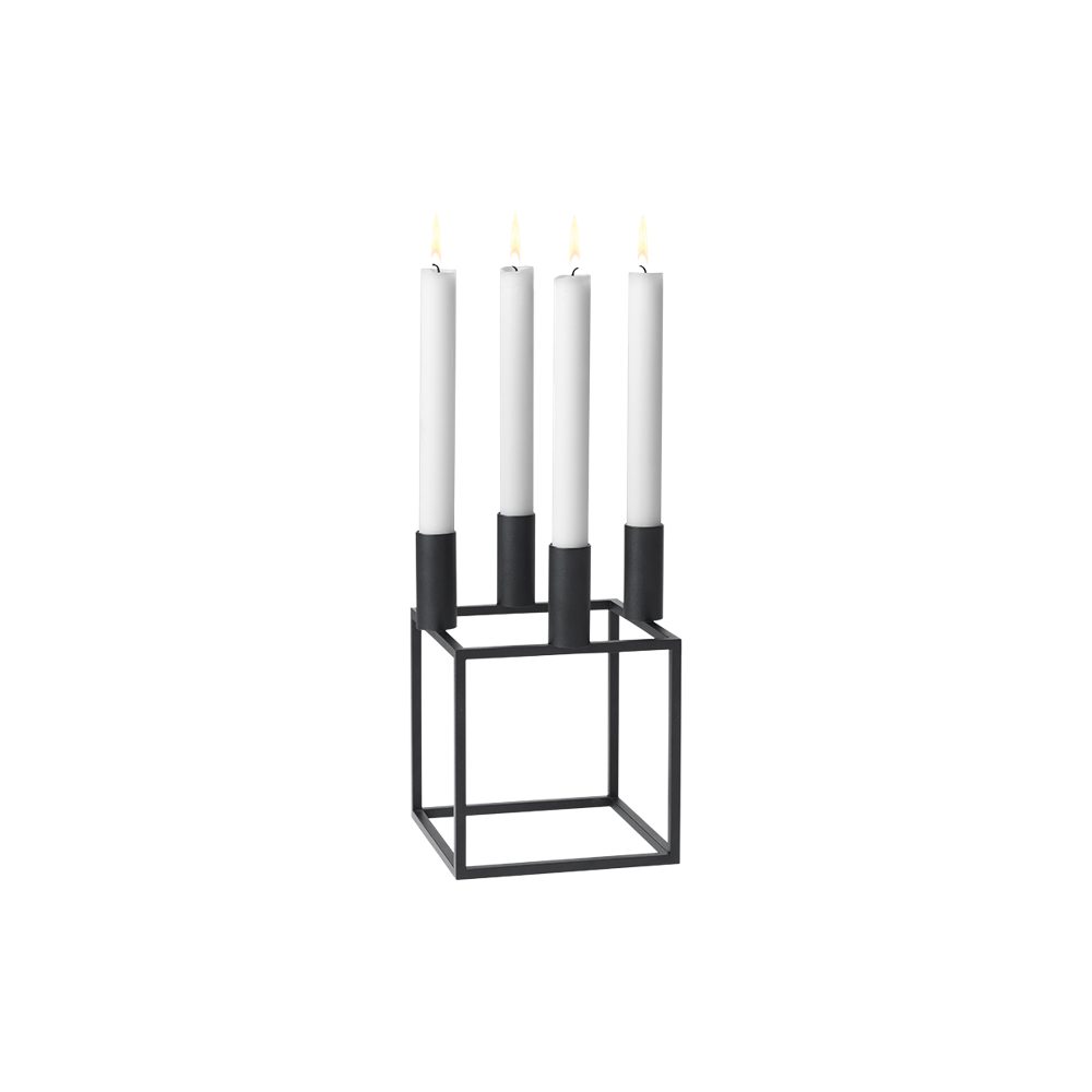 Audo Kerzenhalter by Lassen - Kubus 4, black