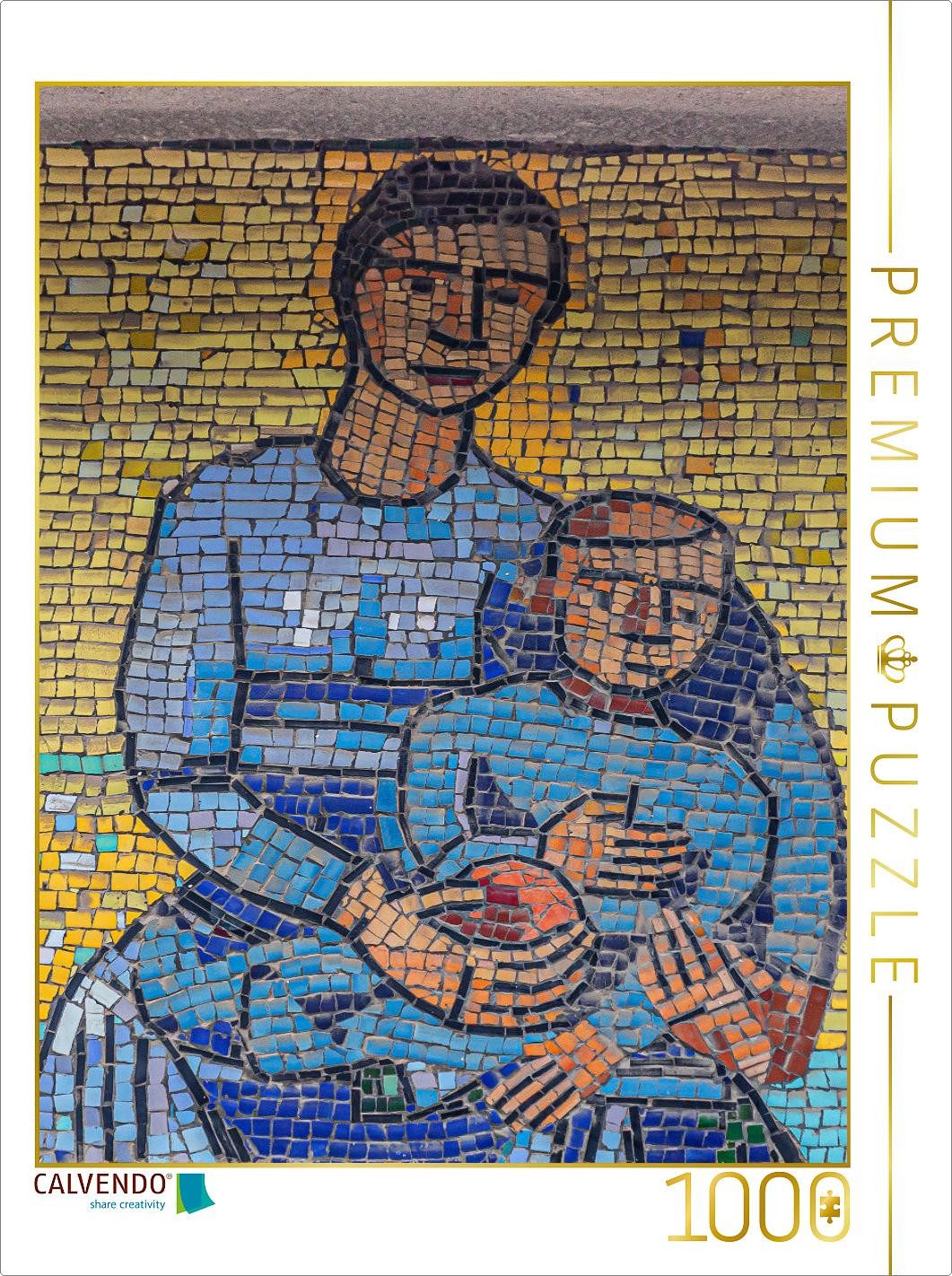 CALVENDO Puzzle CALVENDO Puzzle Mother with child, 1000 pieces, finished size 25.2 ×, 1000 Puzzleteile