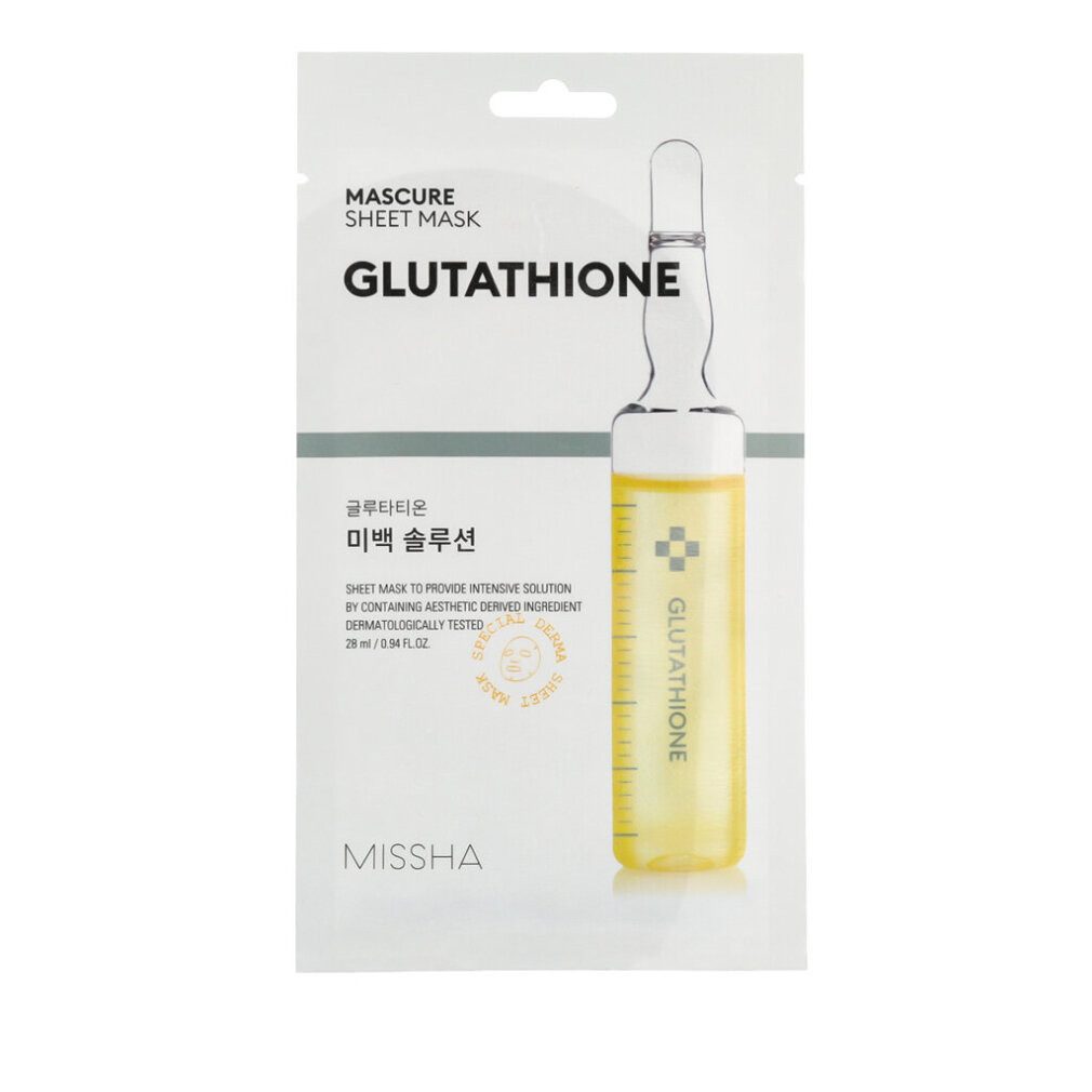 Missha Gesichtsmaske Mascure Tuchmaske Glutathion 28 ml