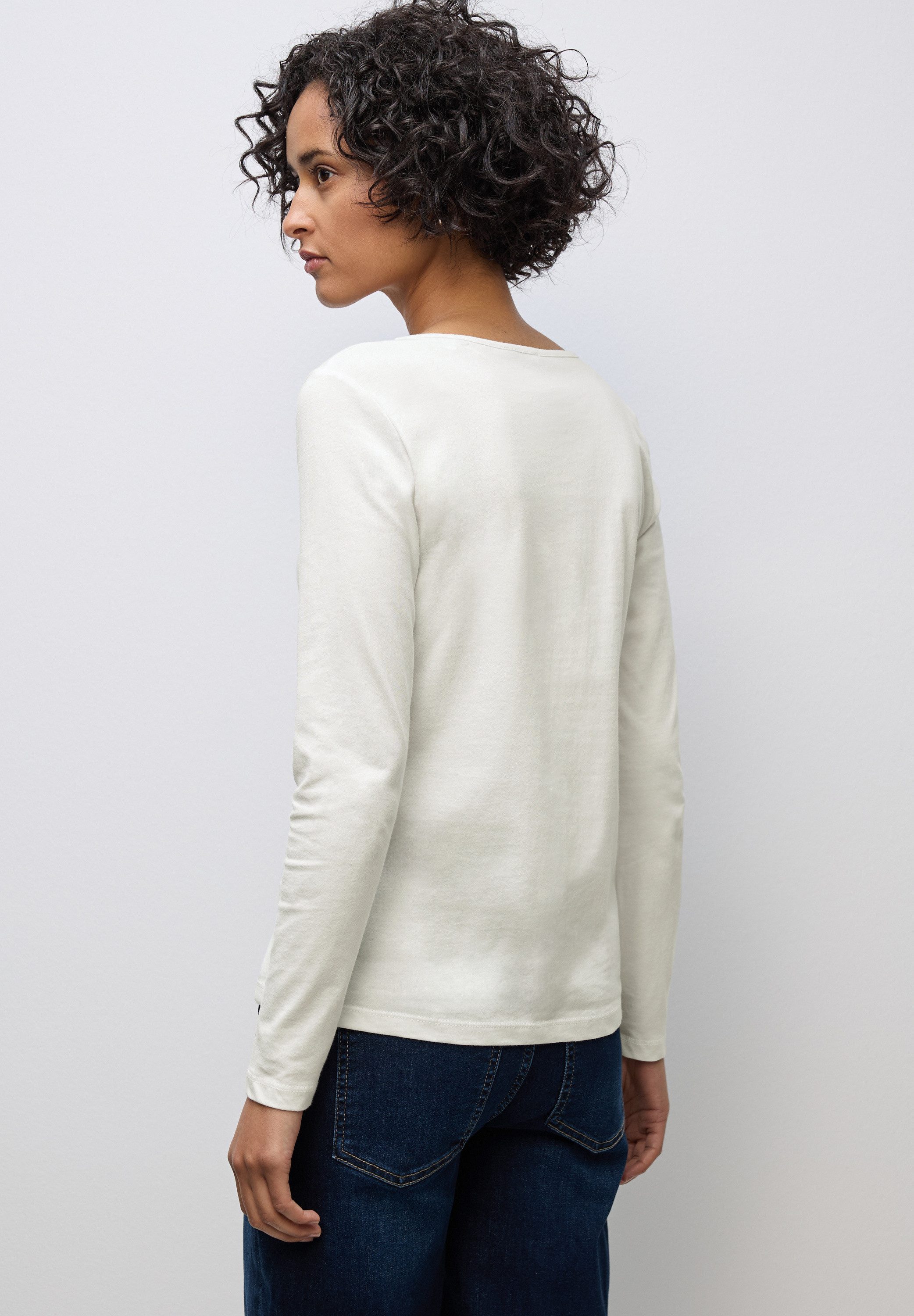 STREET ONE Langarmshirt Basic