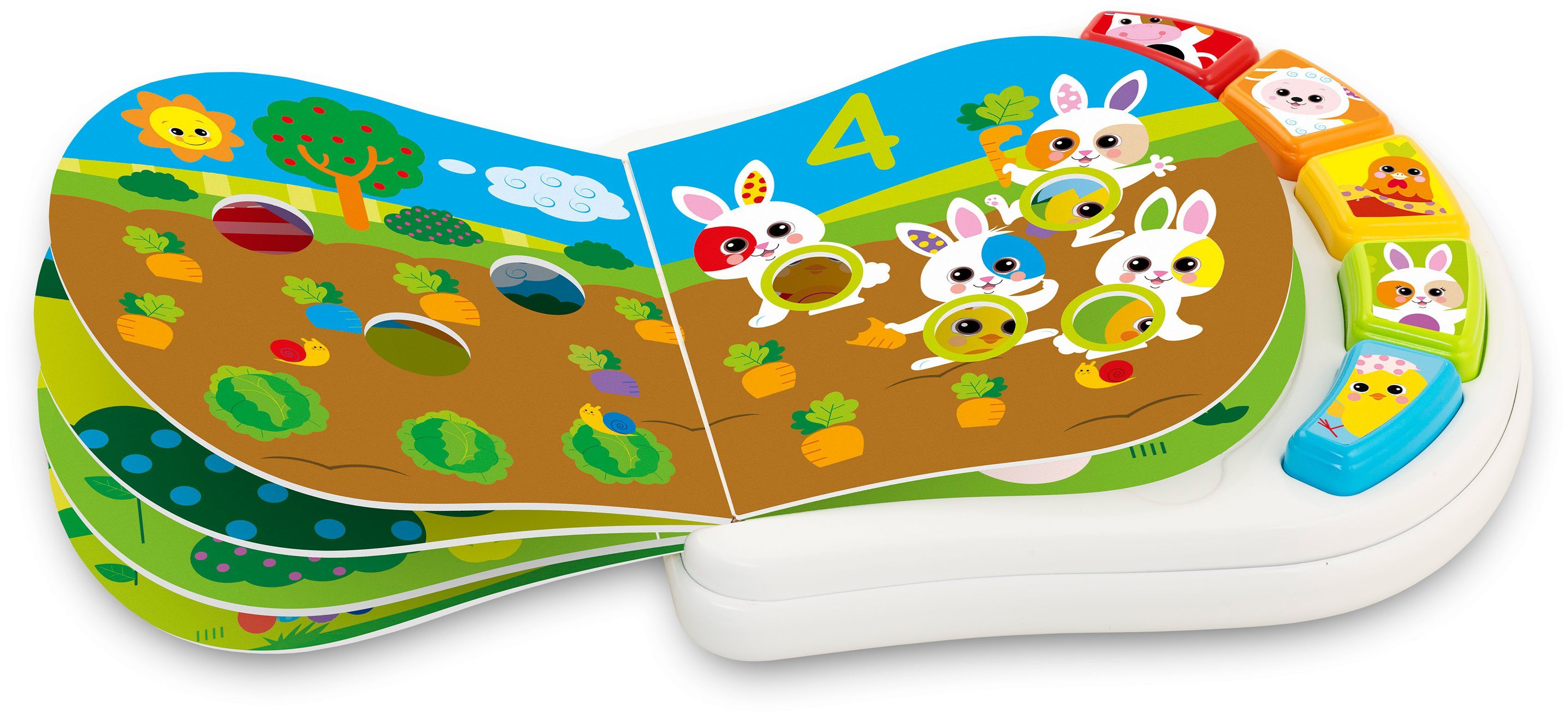 Farmbuch Zahlen Chicco Lernspielzeug