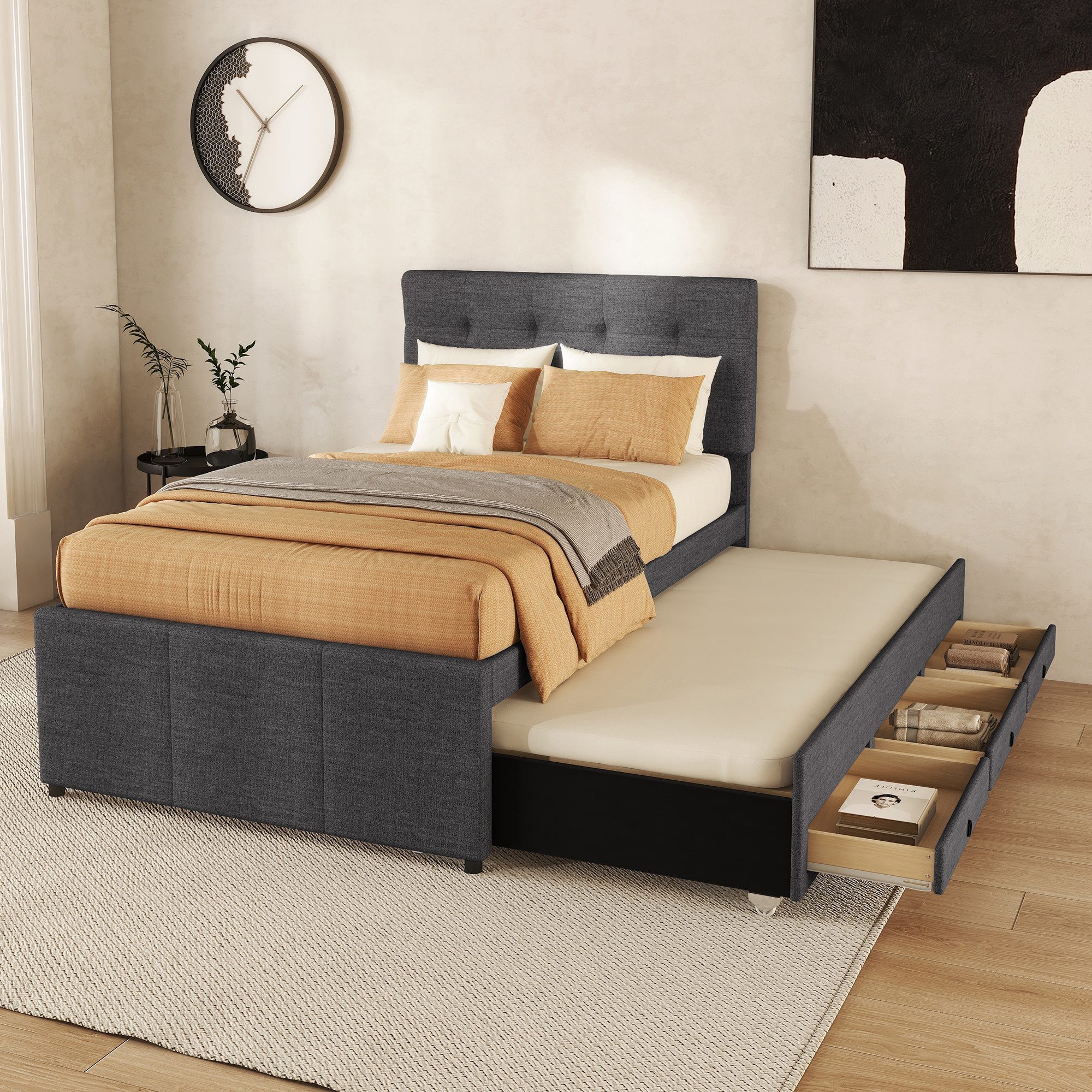 IDEASY Polsterbett 90 x 200 cm, günstig online kaufen