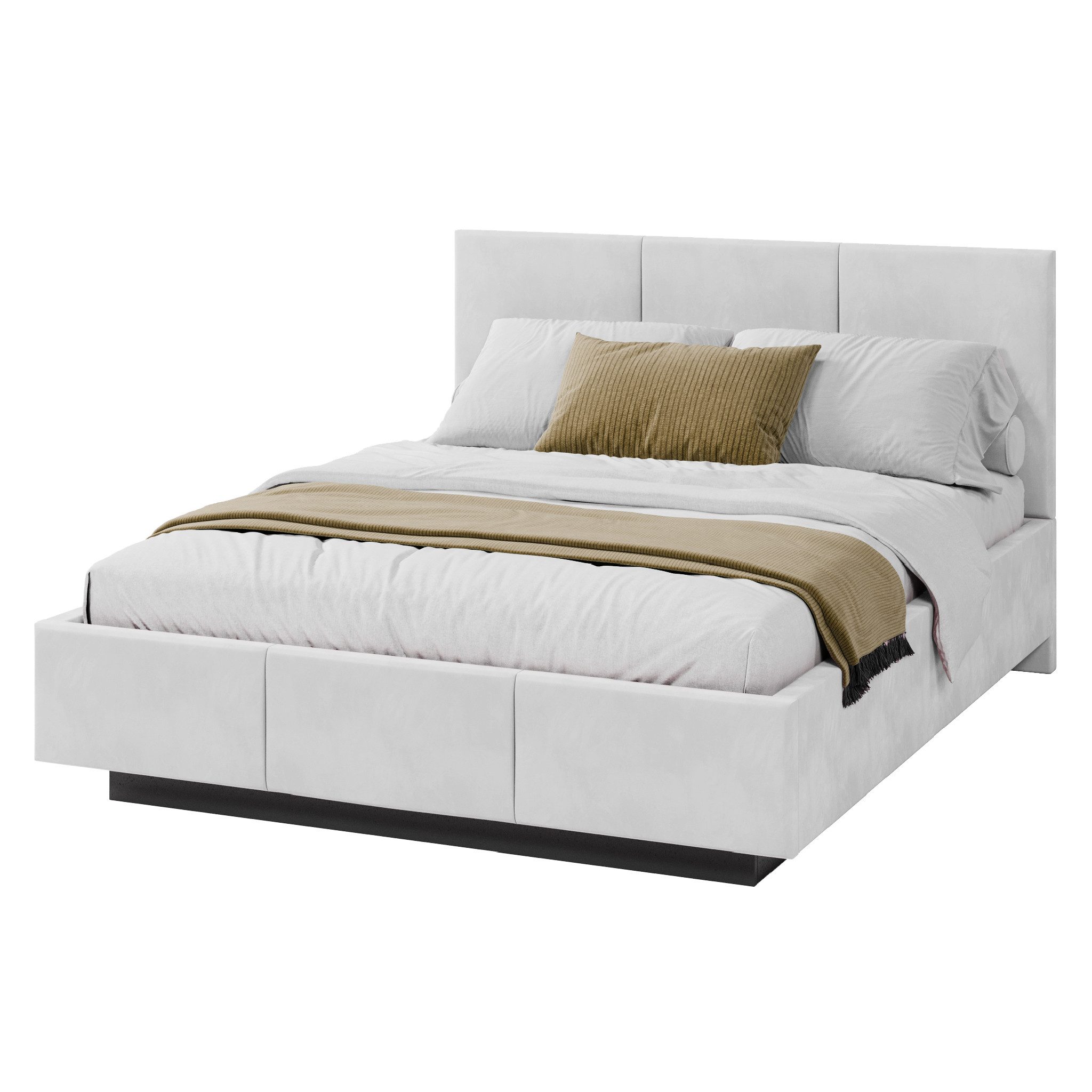 FDM Polsterbett ALMADA modern mit Bettkasten günstig online kaufen