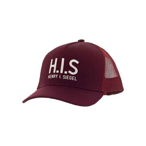 H.I.S Baseball Cap Mesh-Cap mit H.I.S.-Print