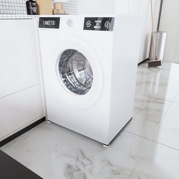 Randaco Waschmaschinenuntergestell Waschmaschinen Untergestell 2er Set mit Rollen für Waschmaschine