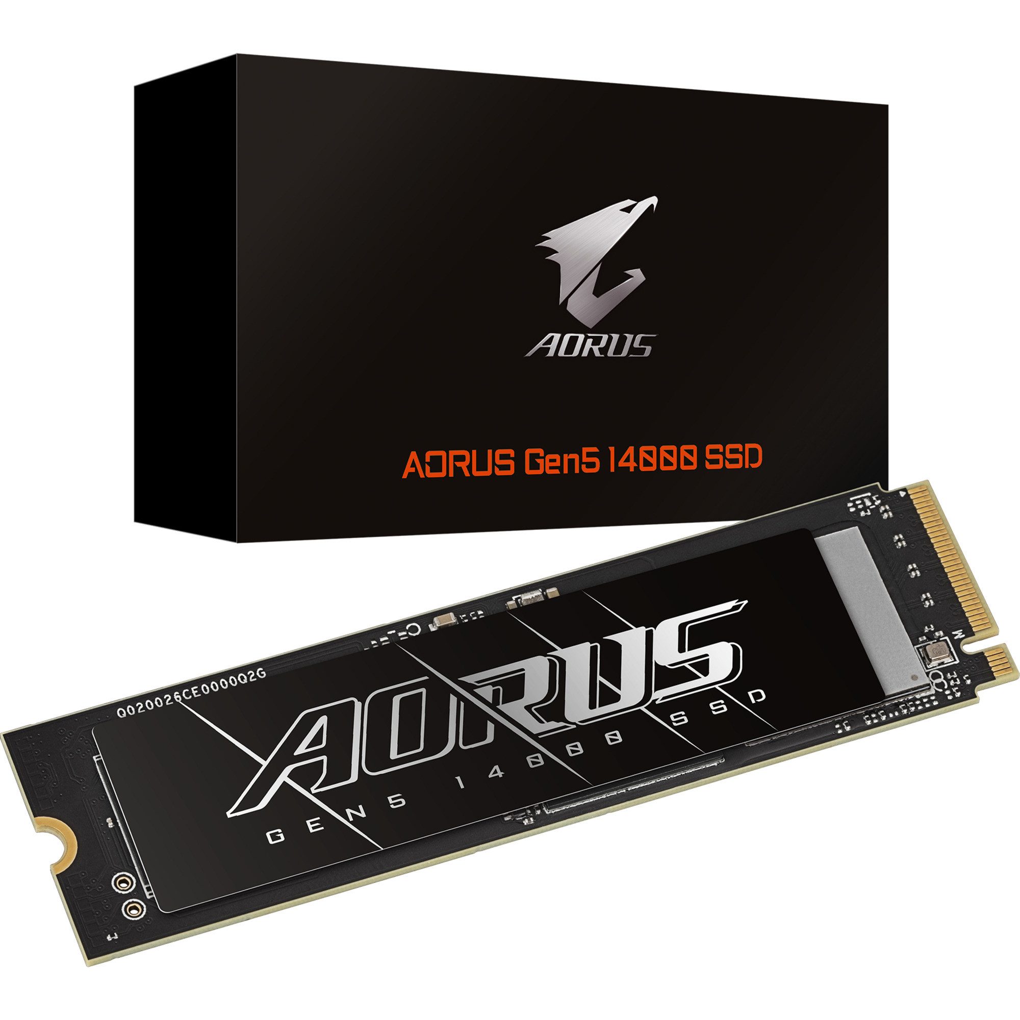Gigabyte AORUS AG514K4TB 4 TB, SSD, (PCIe 5.0 x4, NVMe 2.0, interne HDD-Festplatte (4 TB) Steckkarte"