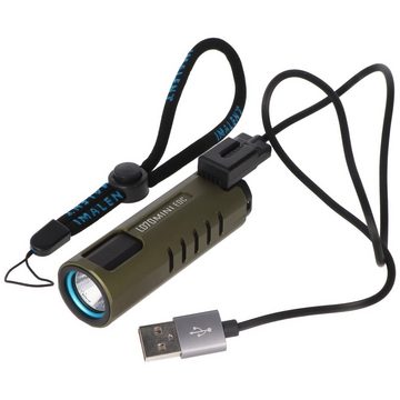 Imalent Arbeitsleuchte Imalent LD70 Mini EDC LED-Taschenlampe grün mit 4000 Lumen, Leuchtwei